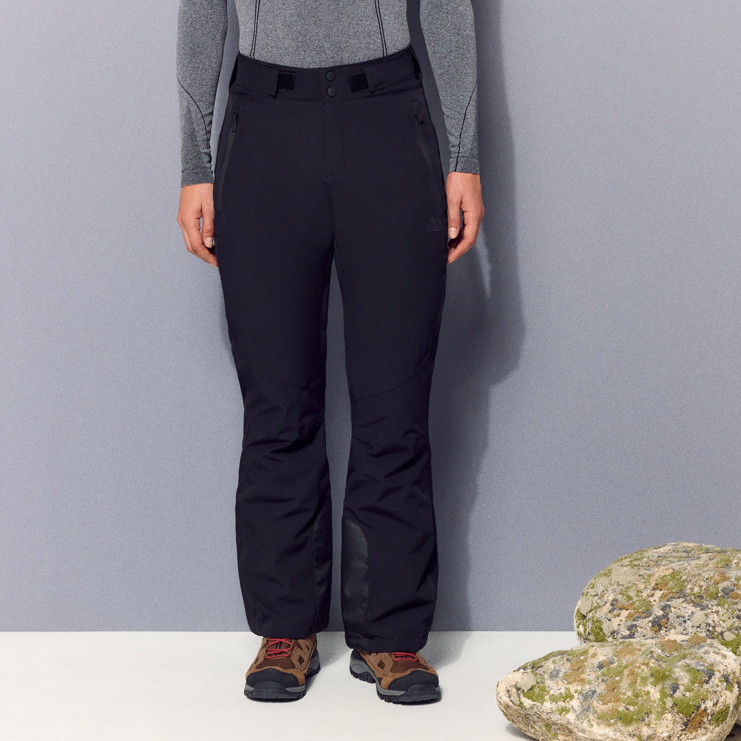 Calças de Ski e Snowboard de Mulher Preto-2