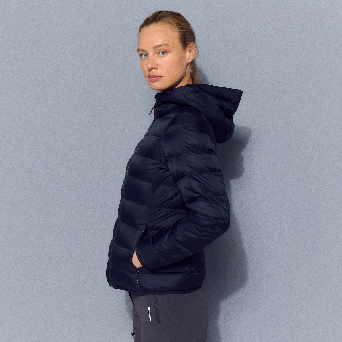 Casaco de Montanha de Mulher Preto-2