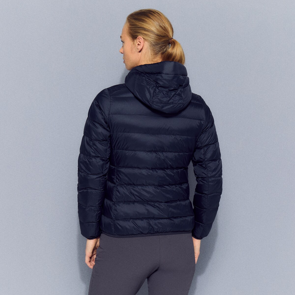 Casaco de Montanha de Mulher Preto-3