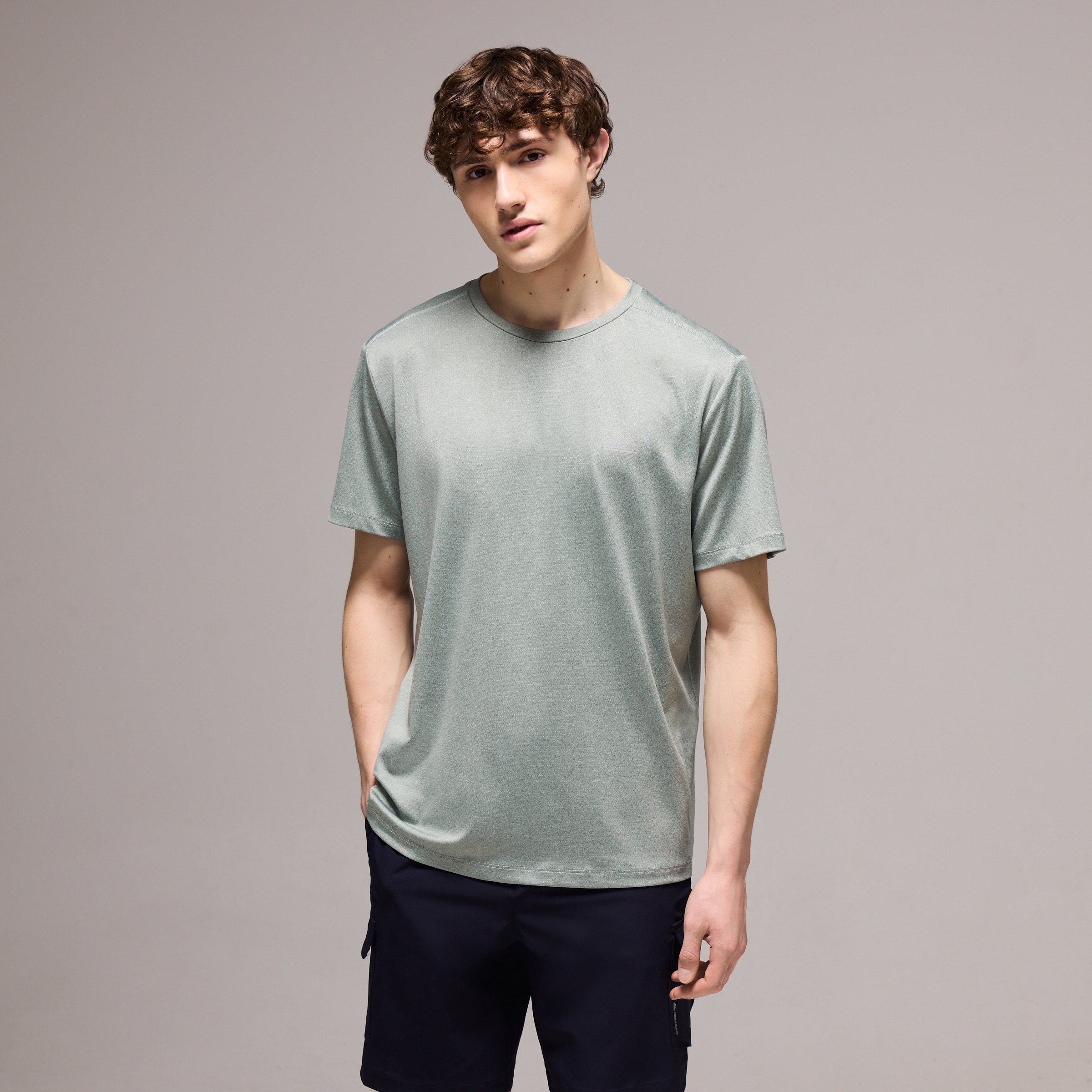 Camisola de Montanha de Homem Verde-1