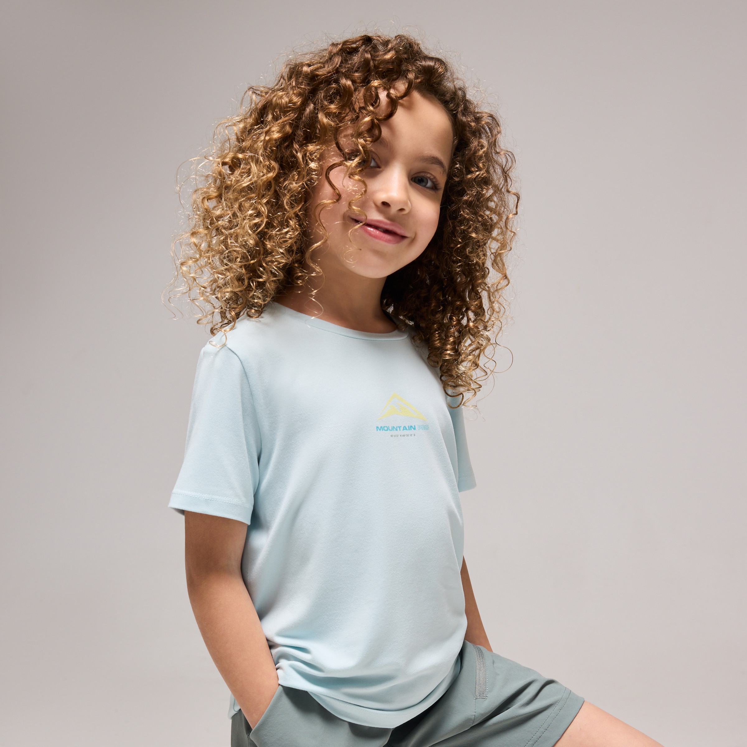 Camisola de Montanha de Menina Verde-2