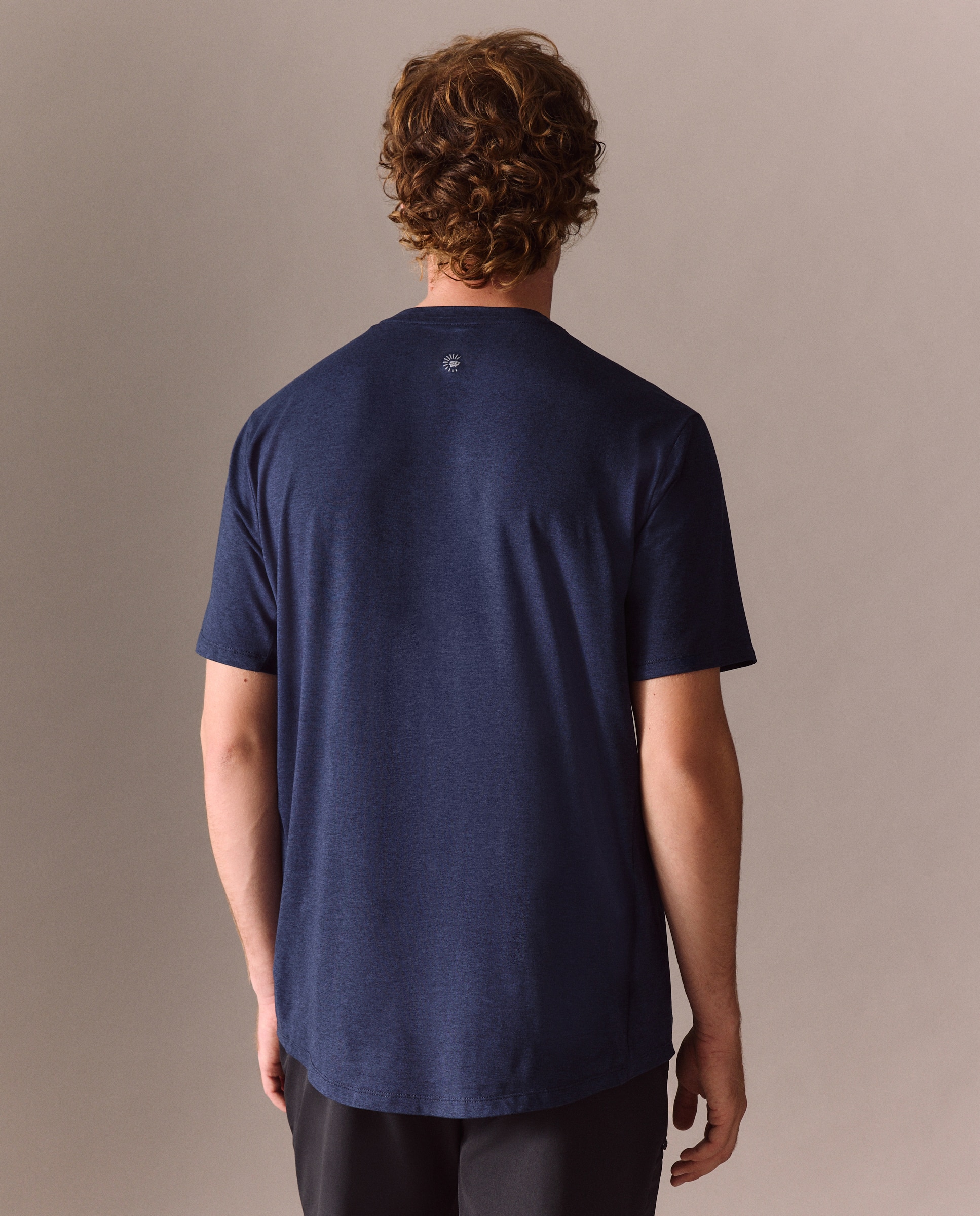 Camiseta de montaña de Mountain Pro de hombre - Azul marino Azul marino-3