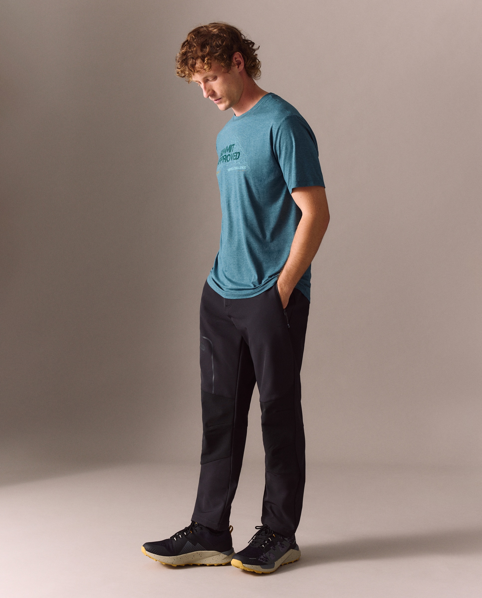 Camiseta de montaña de Mountain Pro de hombre - 410 Azul claro 410 Azul claro-2