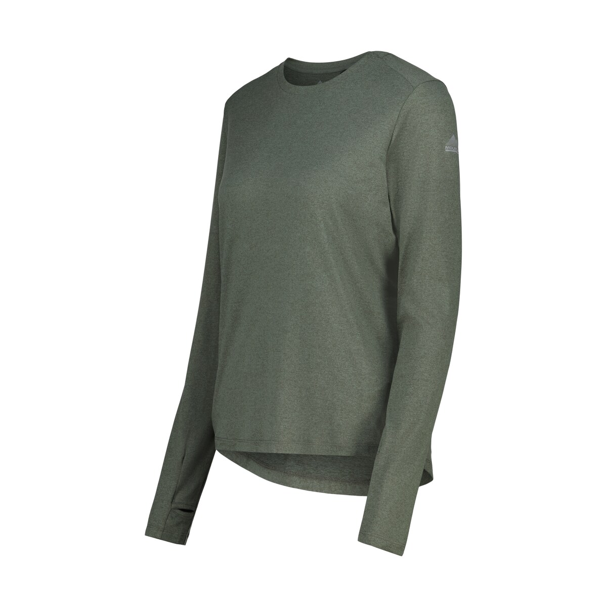 T-shirt de Montanha de Mulher Verde-4