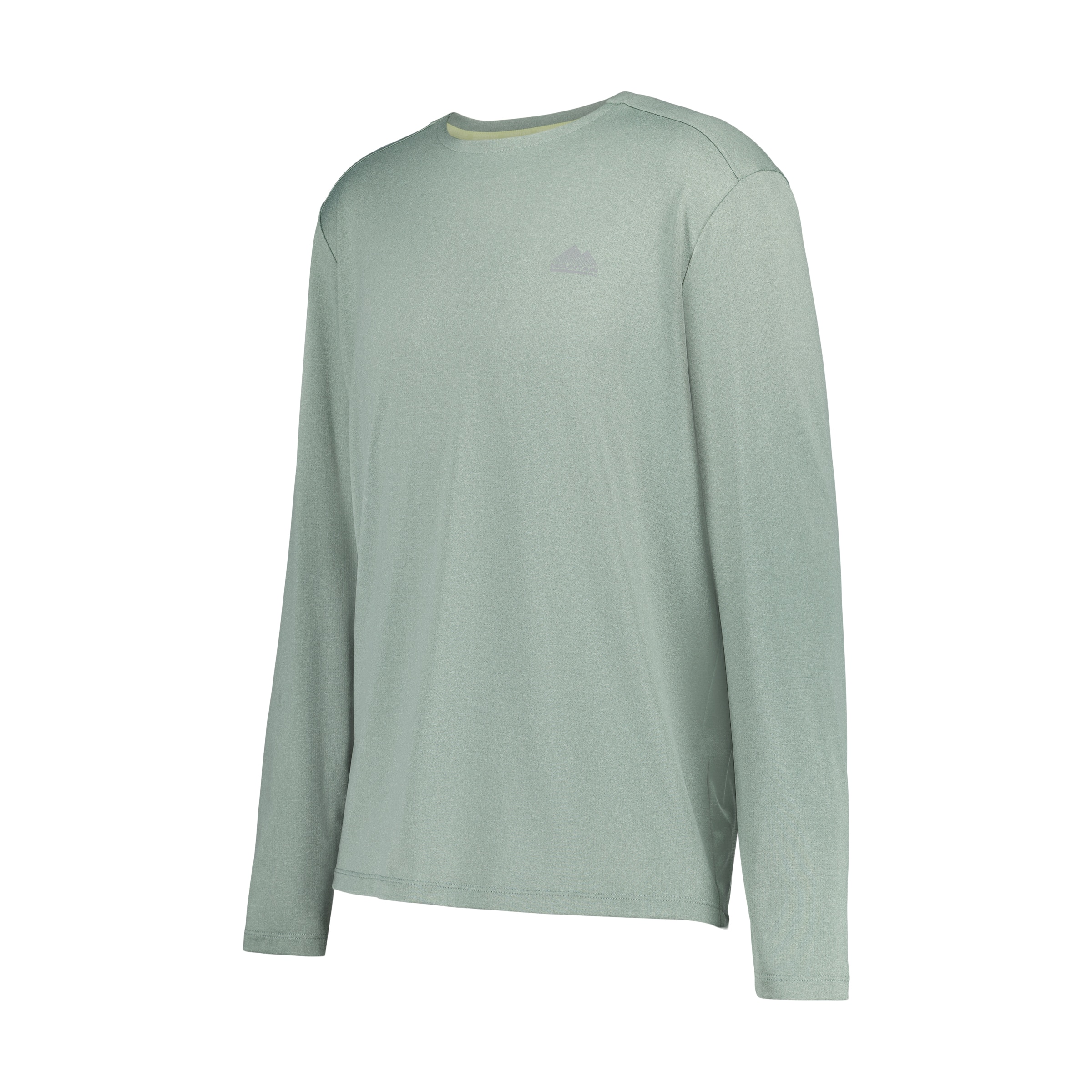 Camisola de Manga Comprida de Montanha de Homem Verde-claro-5