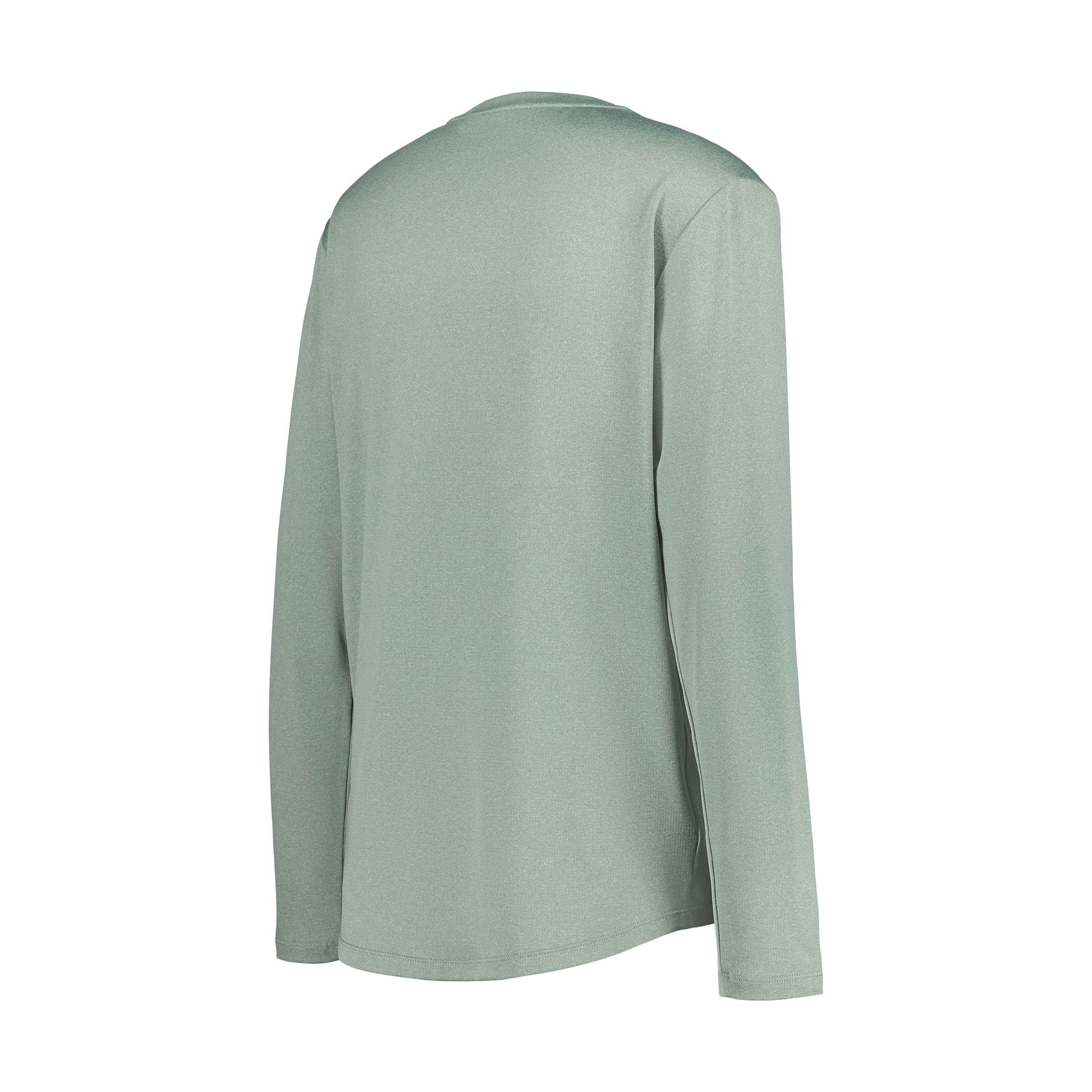 Camisola de Manga Comprida de Montanha de Homem Verde-claro-6