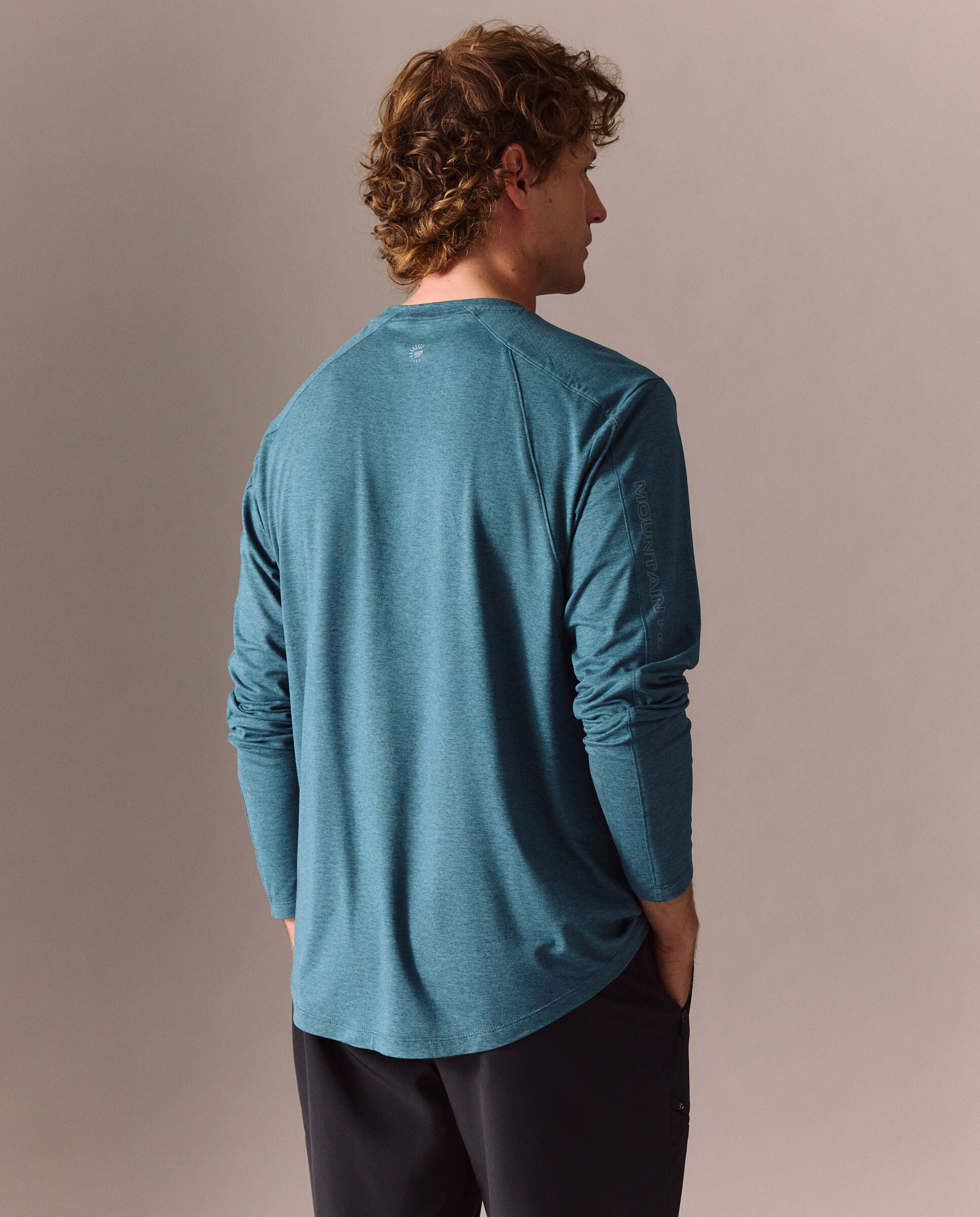 Camiseta de montaña de Mountain Pro de hombre - 410 Azul claro 410 Azul claro-3