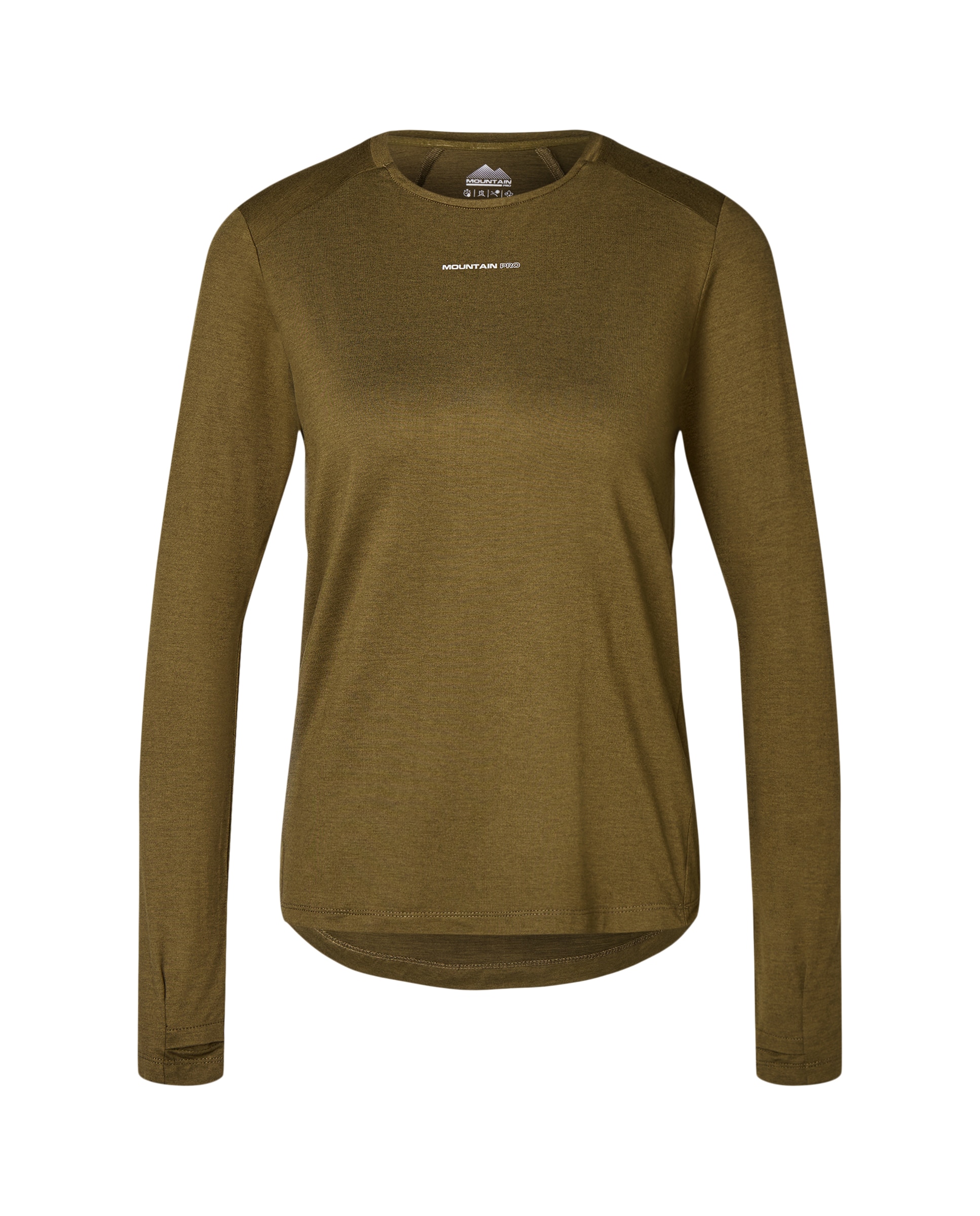 T-shirt de Montanha de Mulher Verde-4