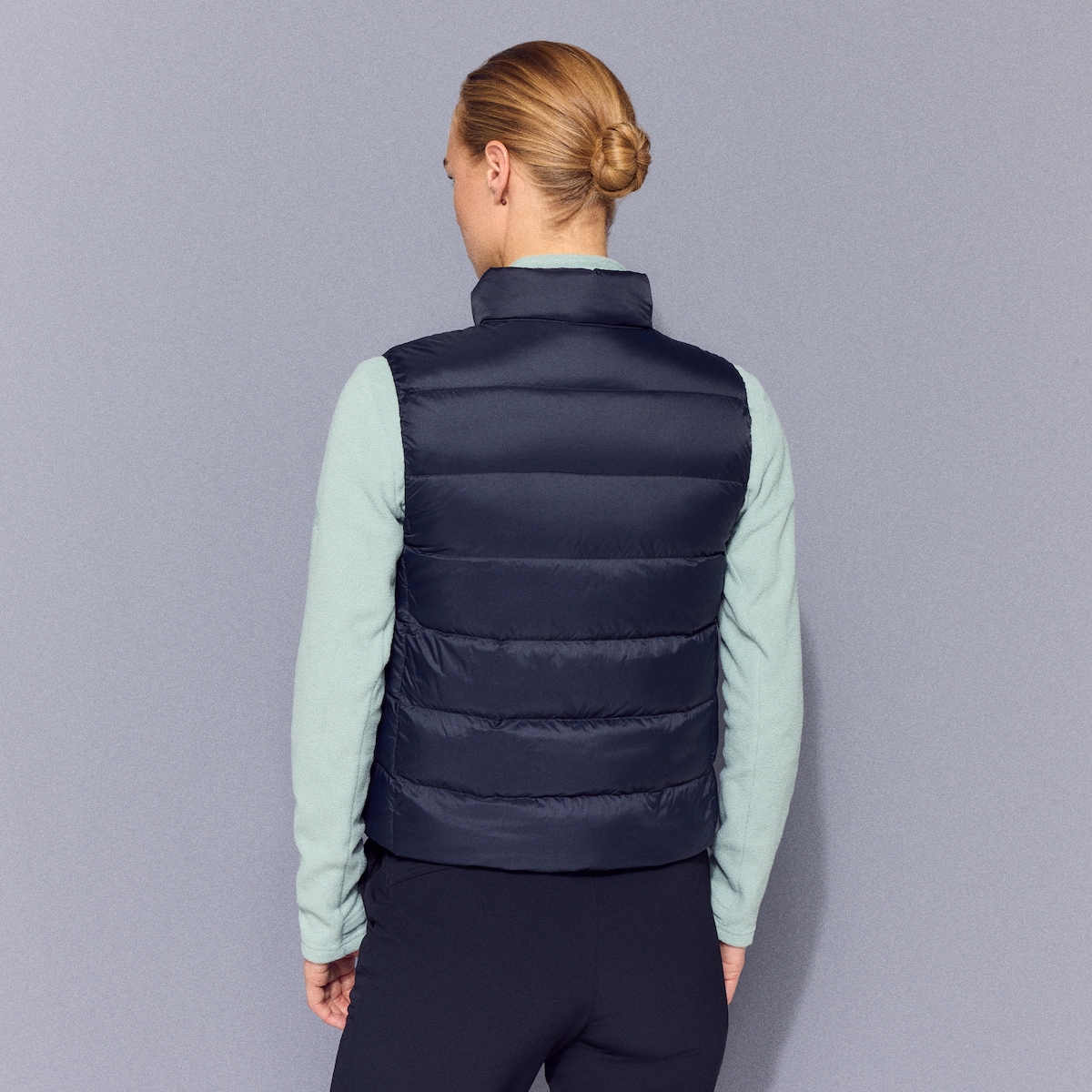 Colete de Montanha de Mulher Preto-3