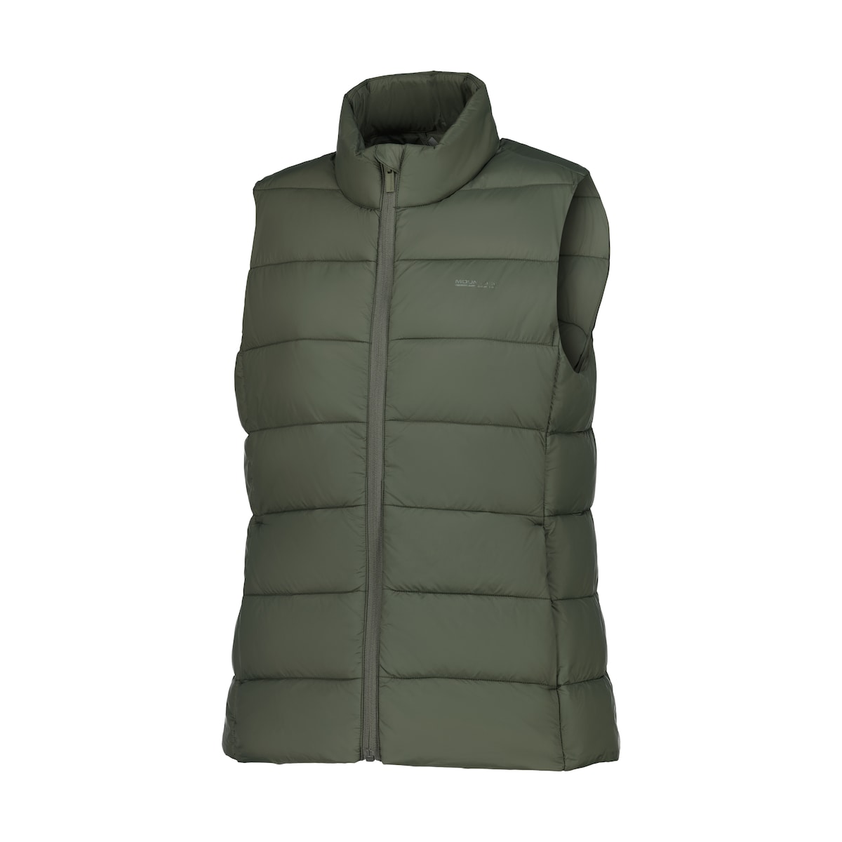 Colete de Montanha de Mulher Verde-4