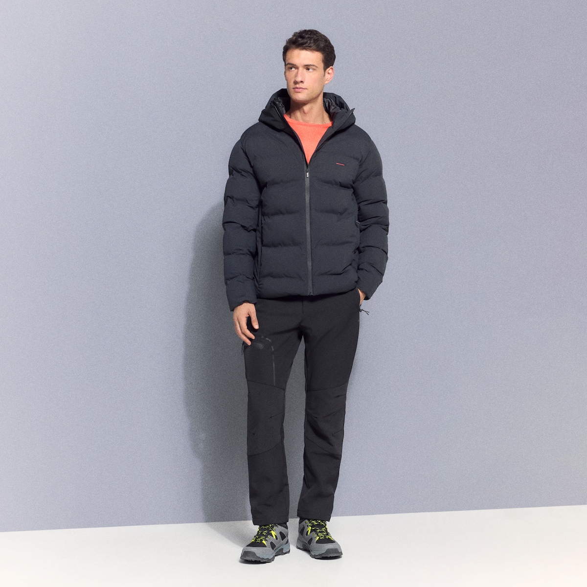 Casaco de Montanha de Homem Preto-2