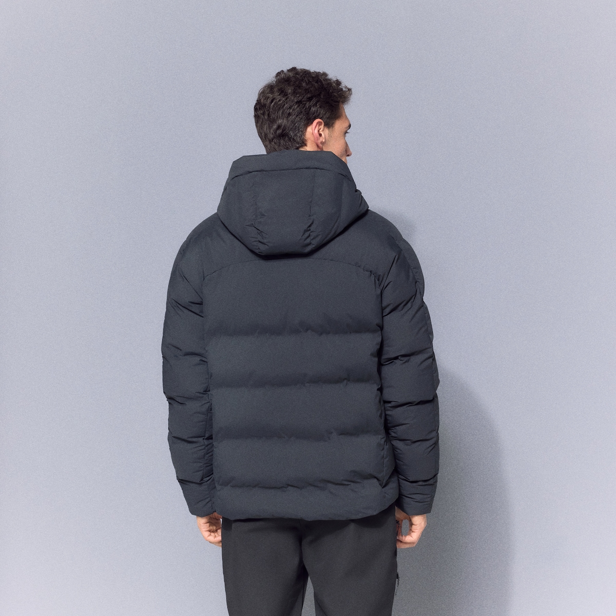 Casaco de Montanha de Homem Preto-3