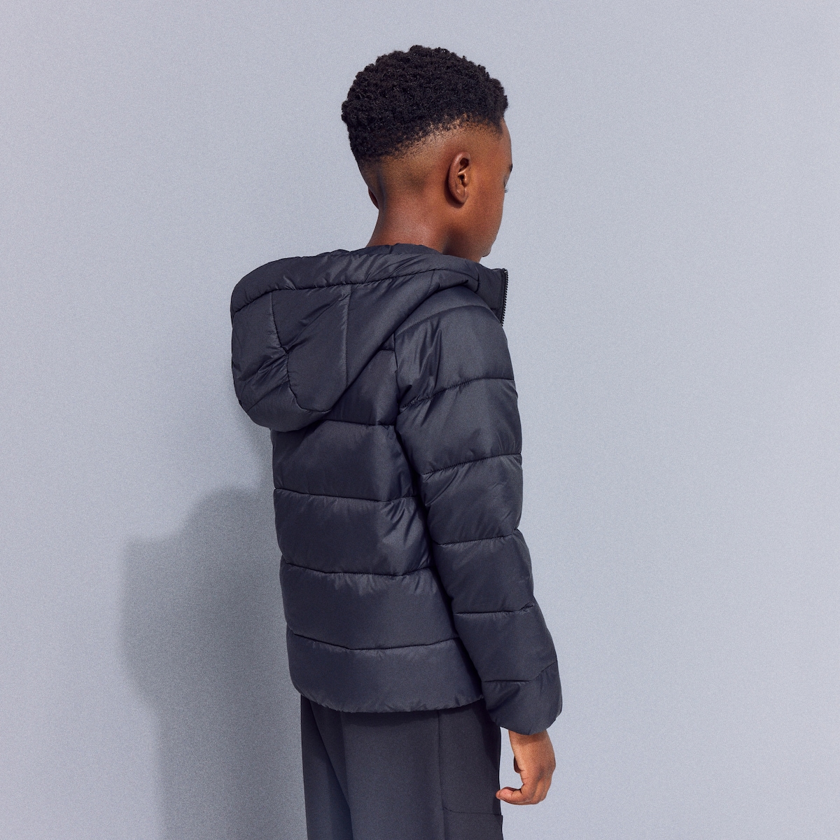 Casaco de Montanha de Criança Preto-3