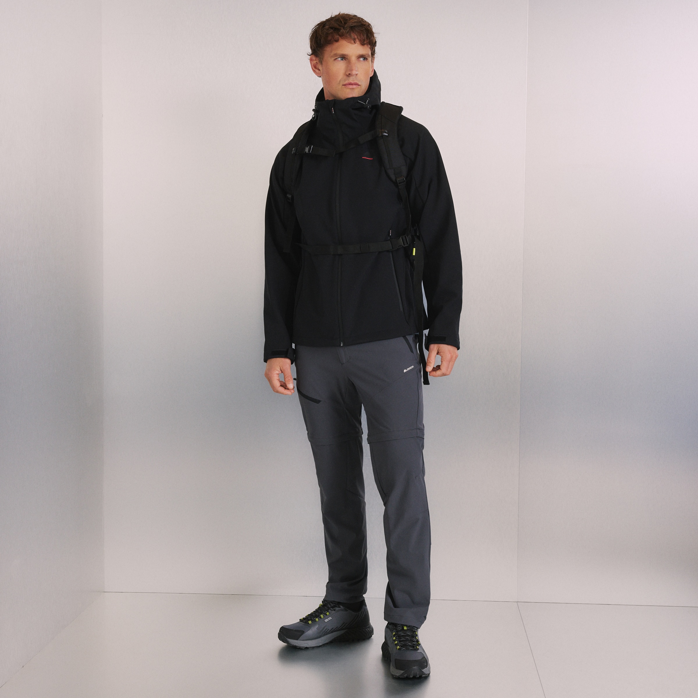 Softshell de Montanha Mountain Pro Preto-2