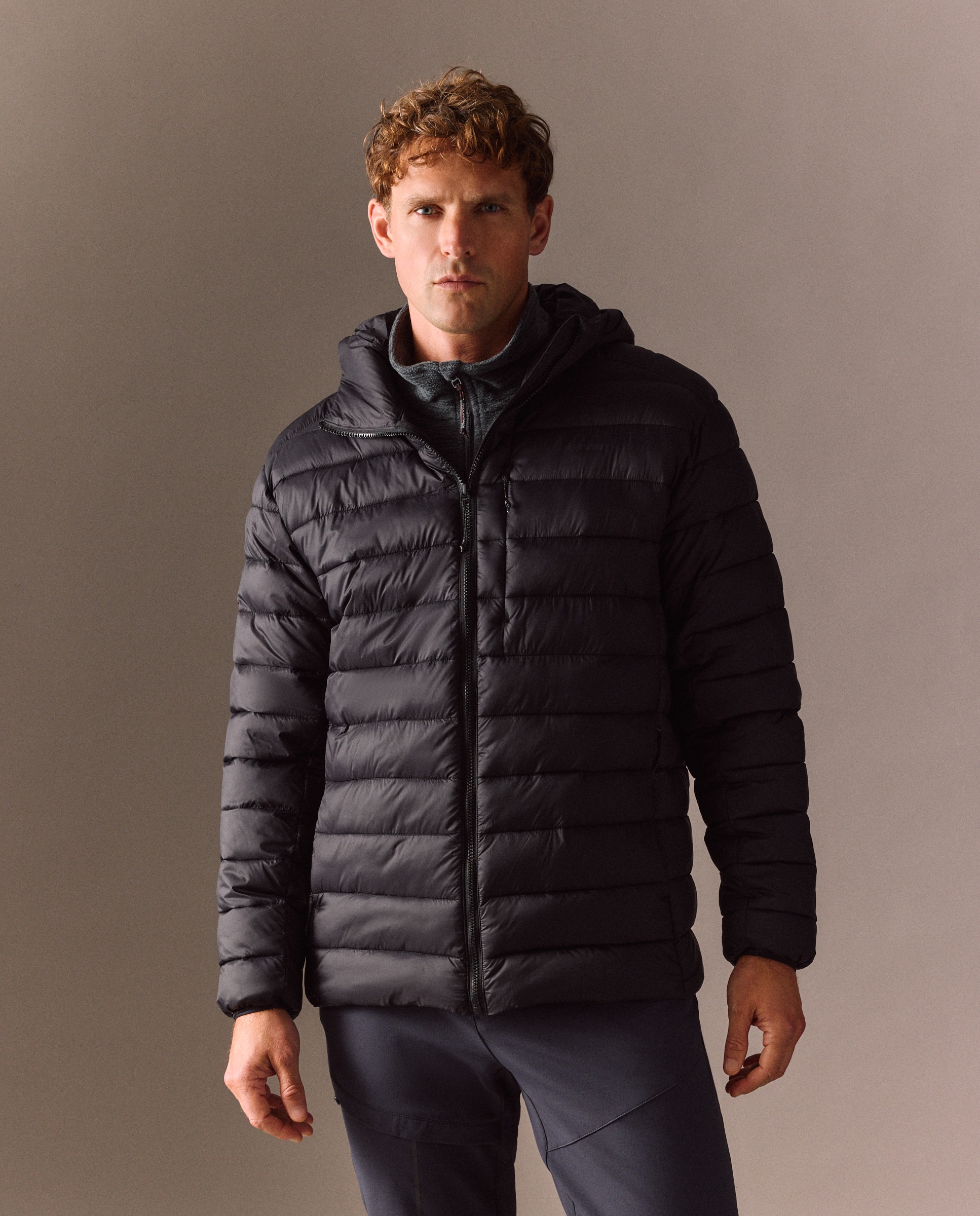 Chaqueta de montaña de Mountain Pro de hombre - Negro Negro-1