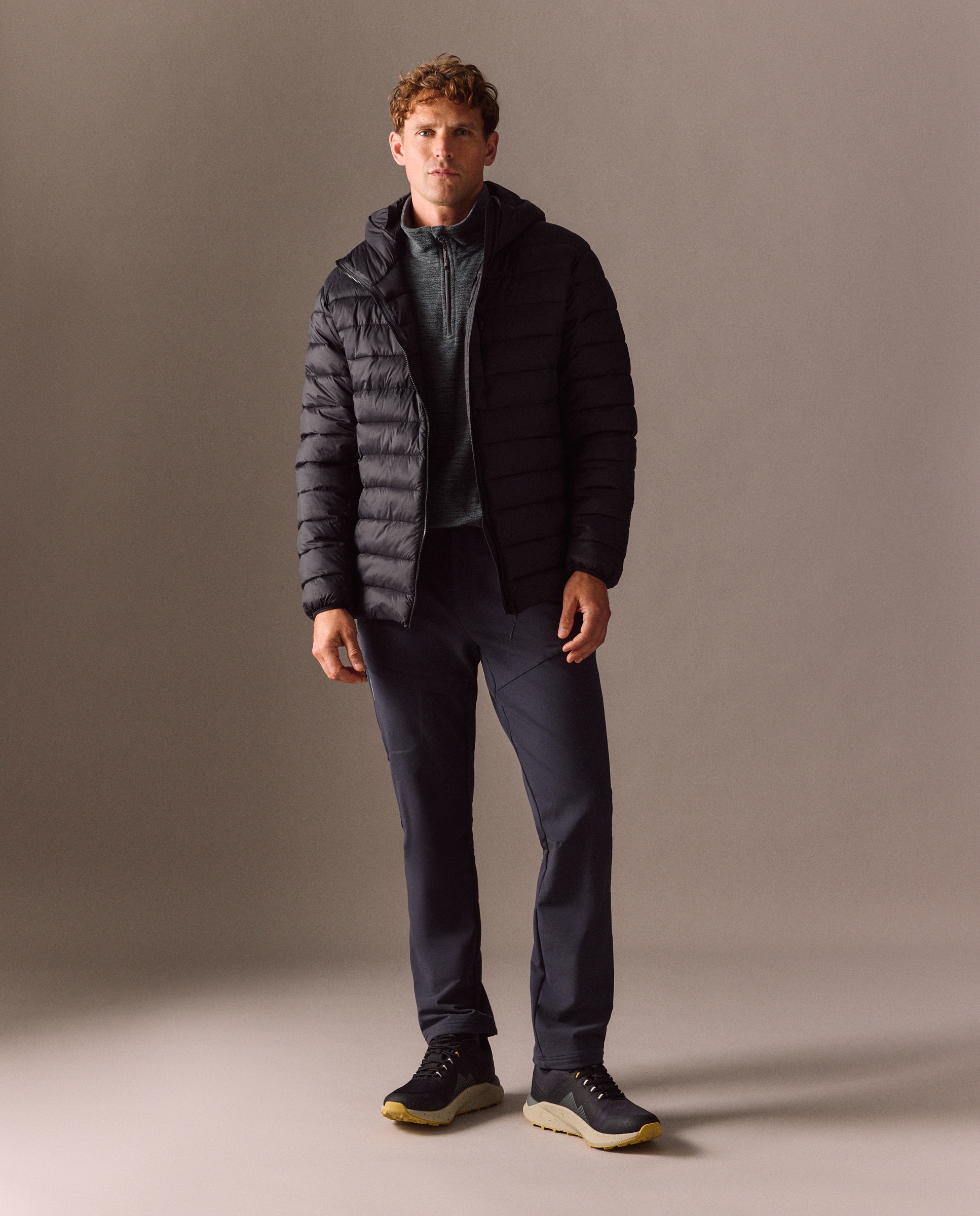 Chaqueta de montaña de Mountain Pro de hombre - Negro Negro-2