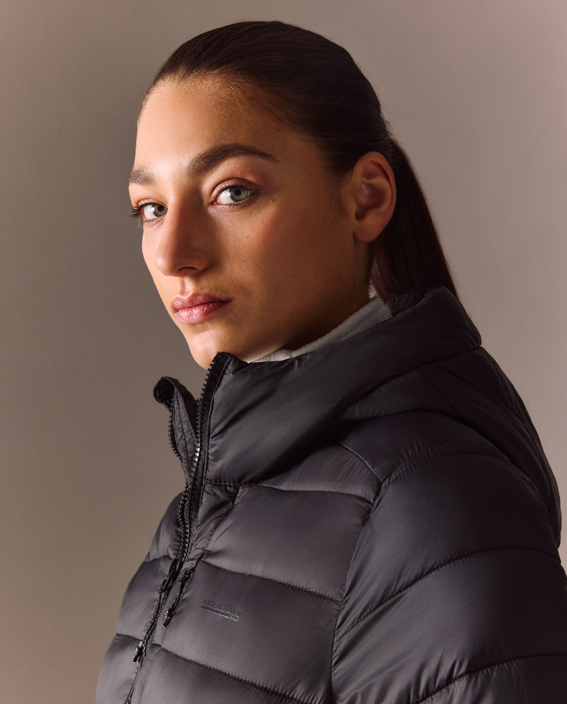 Chaqueta de montaña de Mountain Pro de mujer - Negro Negro-4