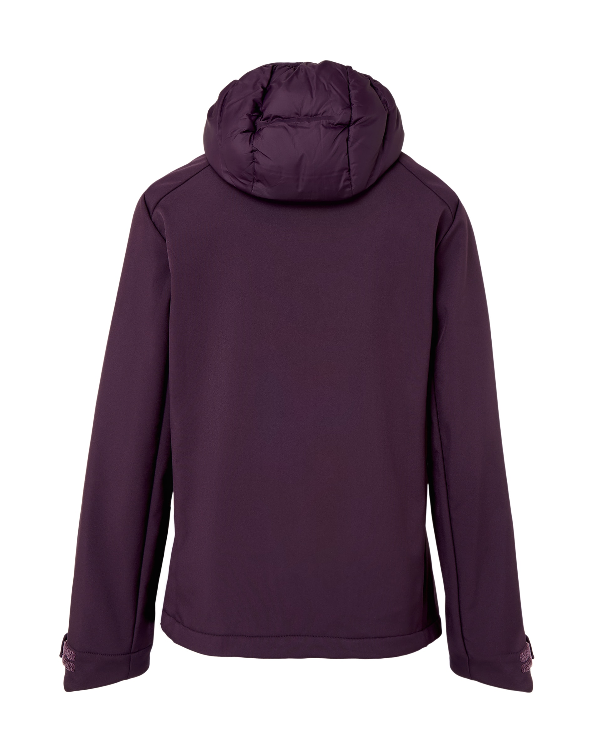 Chaqueta híbrida de montaña de Mountain Pro de mujer - Burdeos Burdeos-2