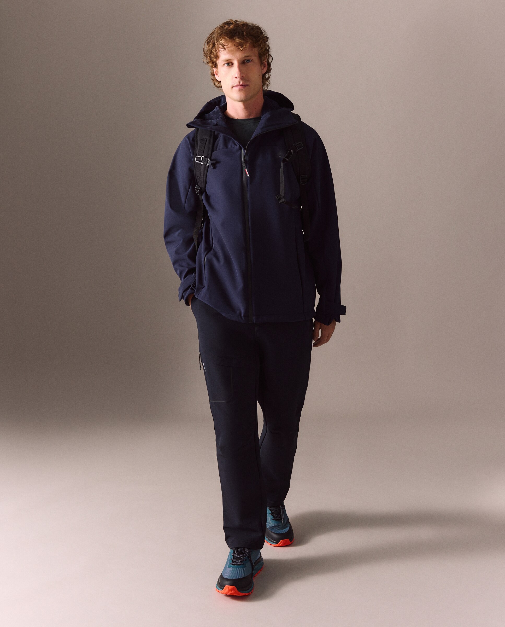 Softshell de montaña de Mountain Pro de hombre - Azul marino Azul marino-2