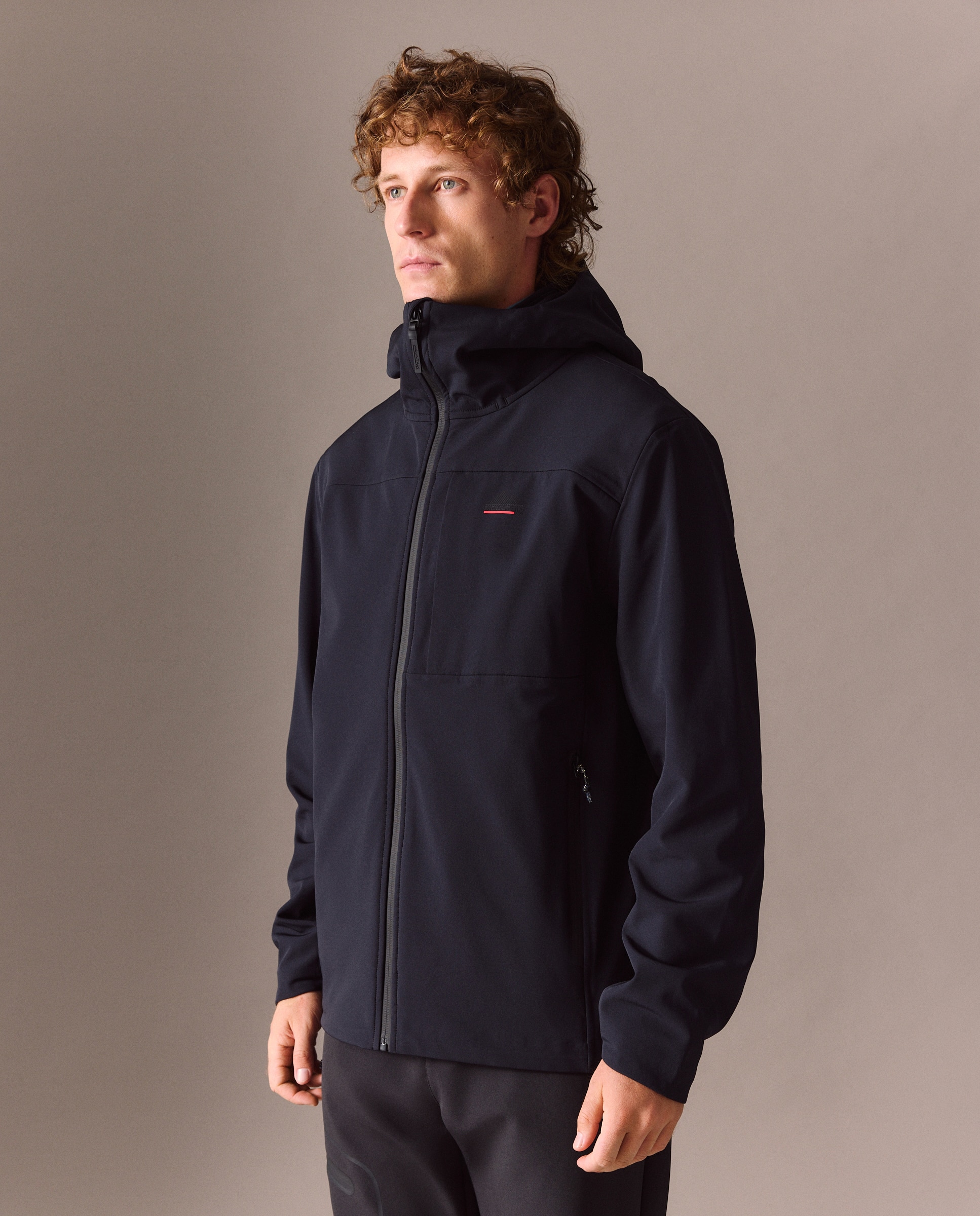 Softshell de montaña de Mountain Pro de hombre - Negro Negro-1