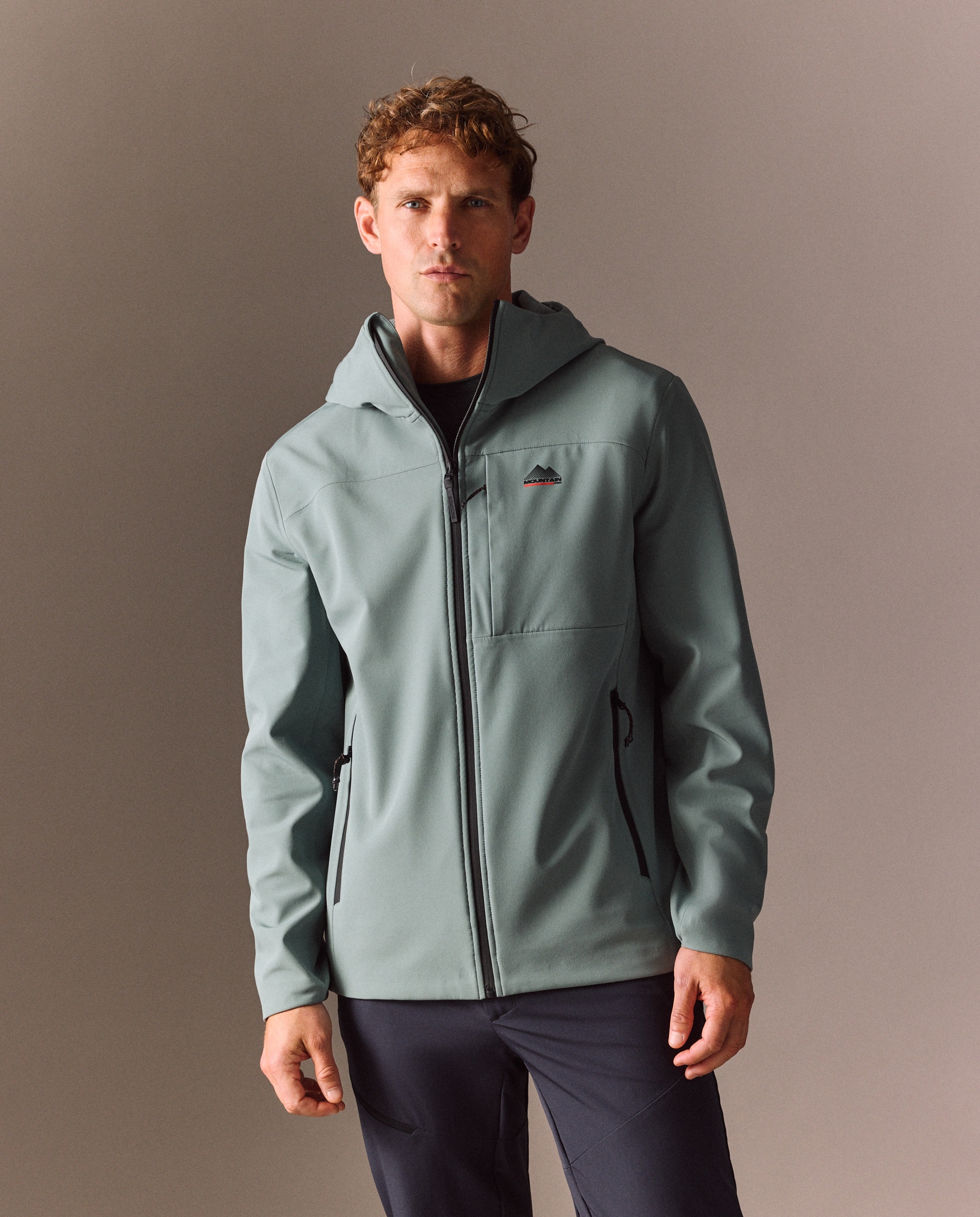 Mountain PRO Softshell de montaña de de hombre Verde