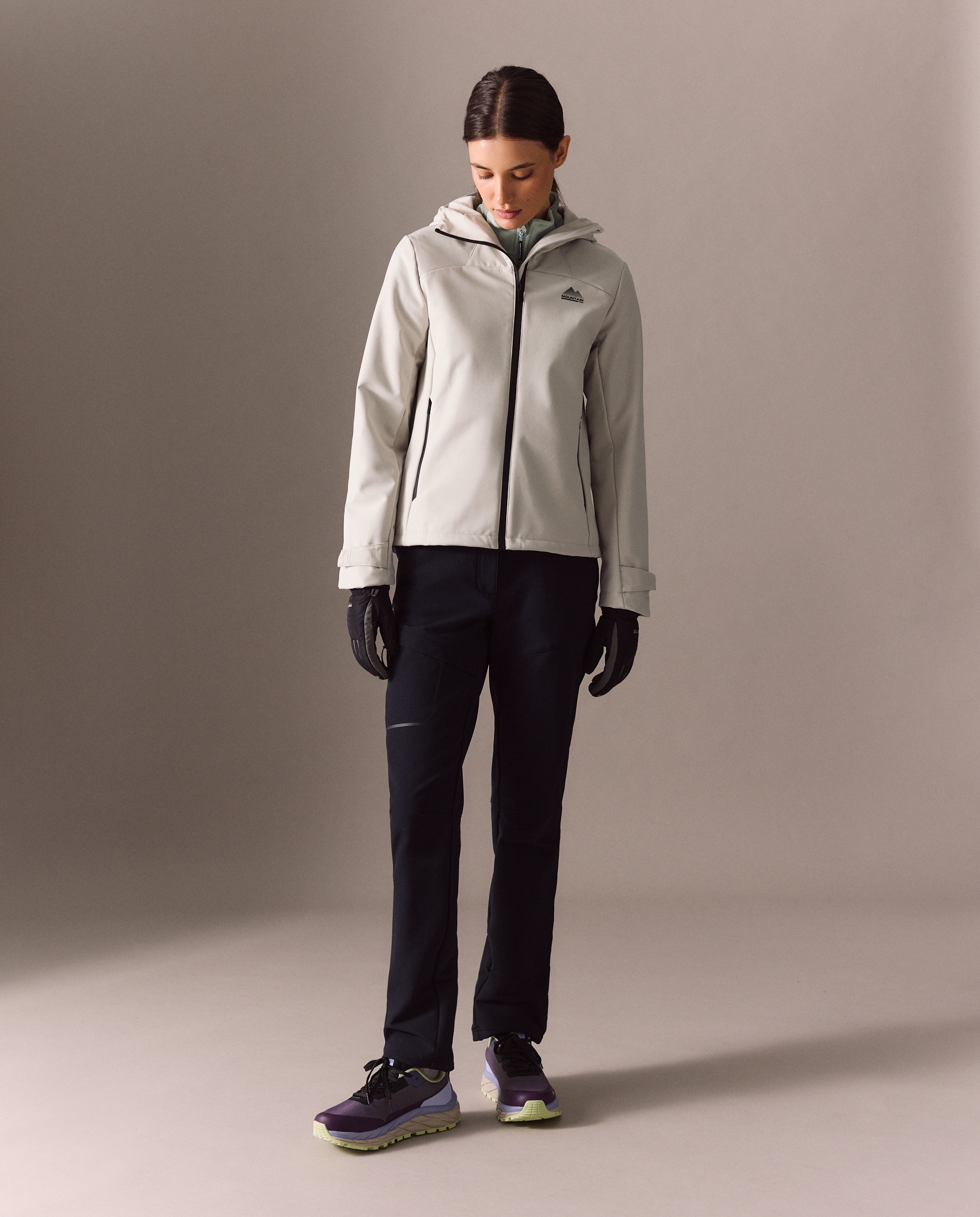 Softshell de montaña de Mountain Pro de mujer - 120 Crudo 120 Crudo-2