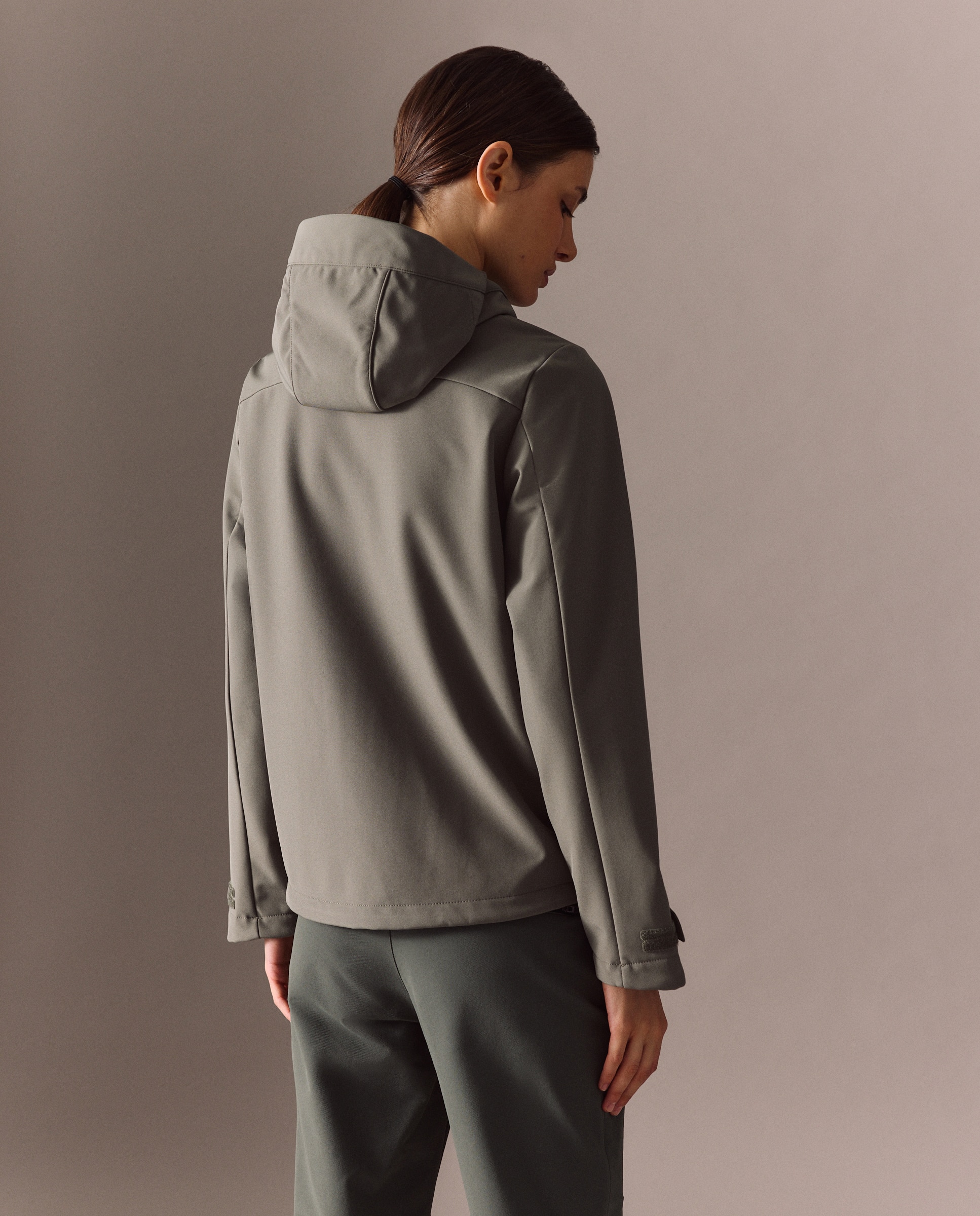 Softshell de montaña de Mountain Pro de mujer - Verde Verde-3