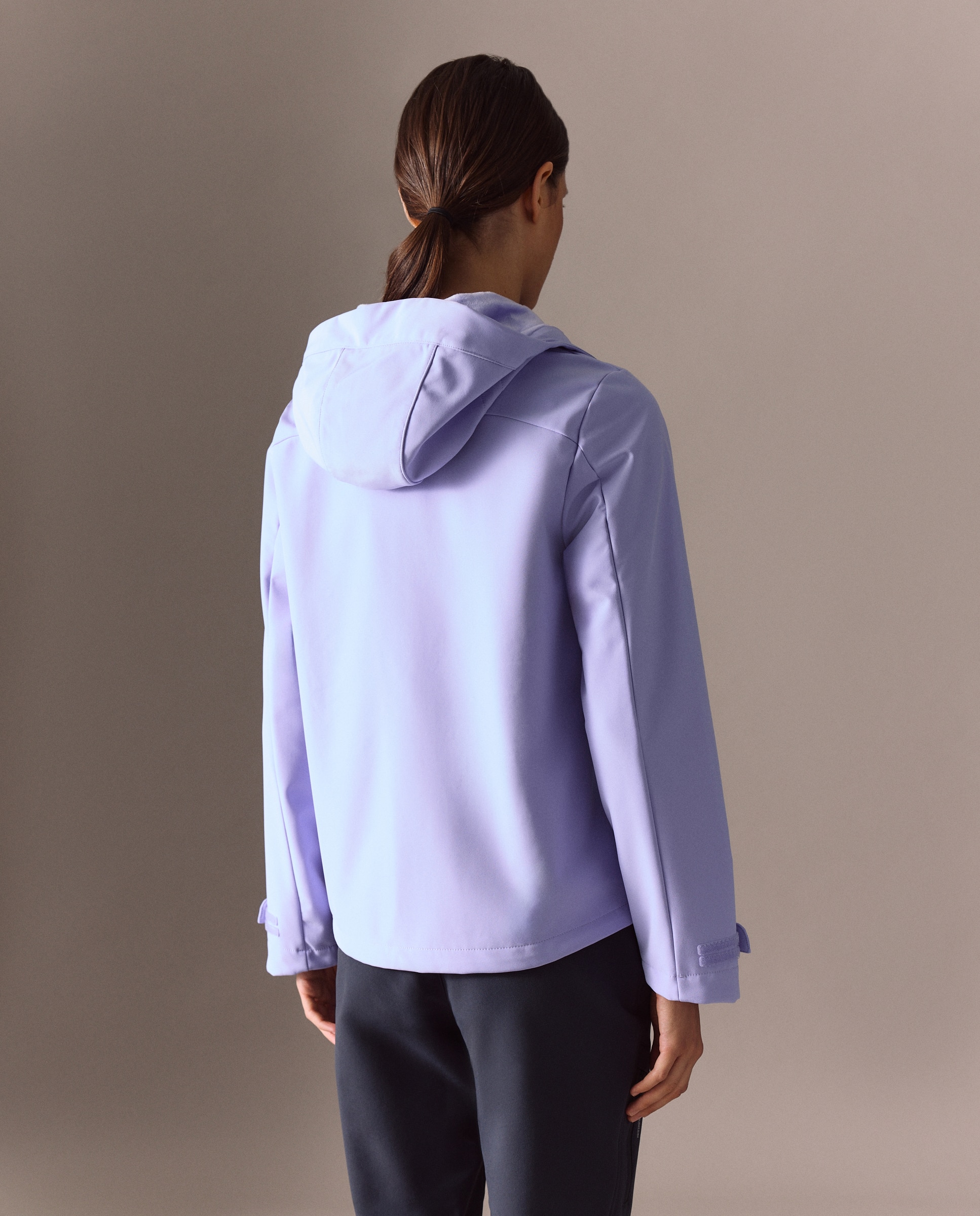 Casaco Softshell de Montanha de Mulher 284 Lilás-3