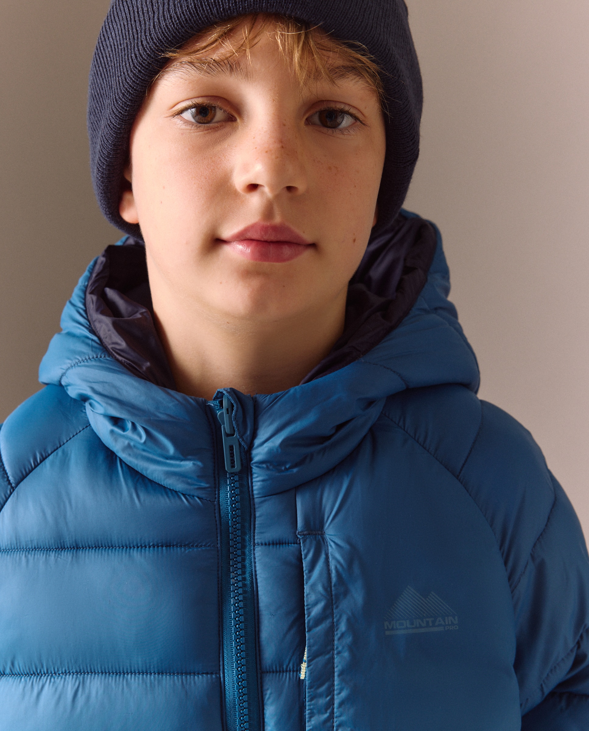 Mountain PRO Chaqueta reversible de montaña de de niño Azul marino