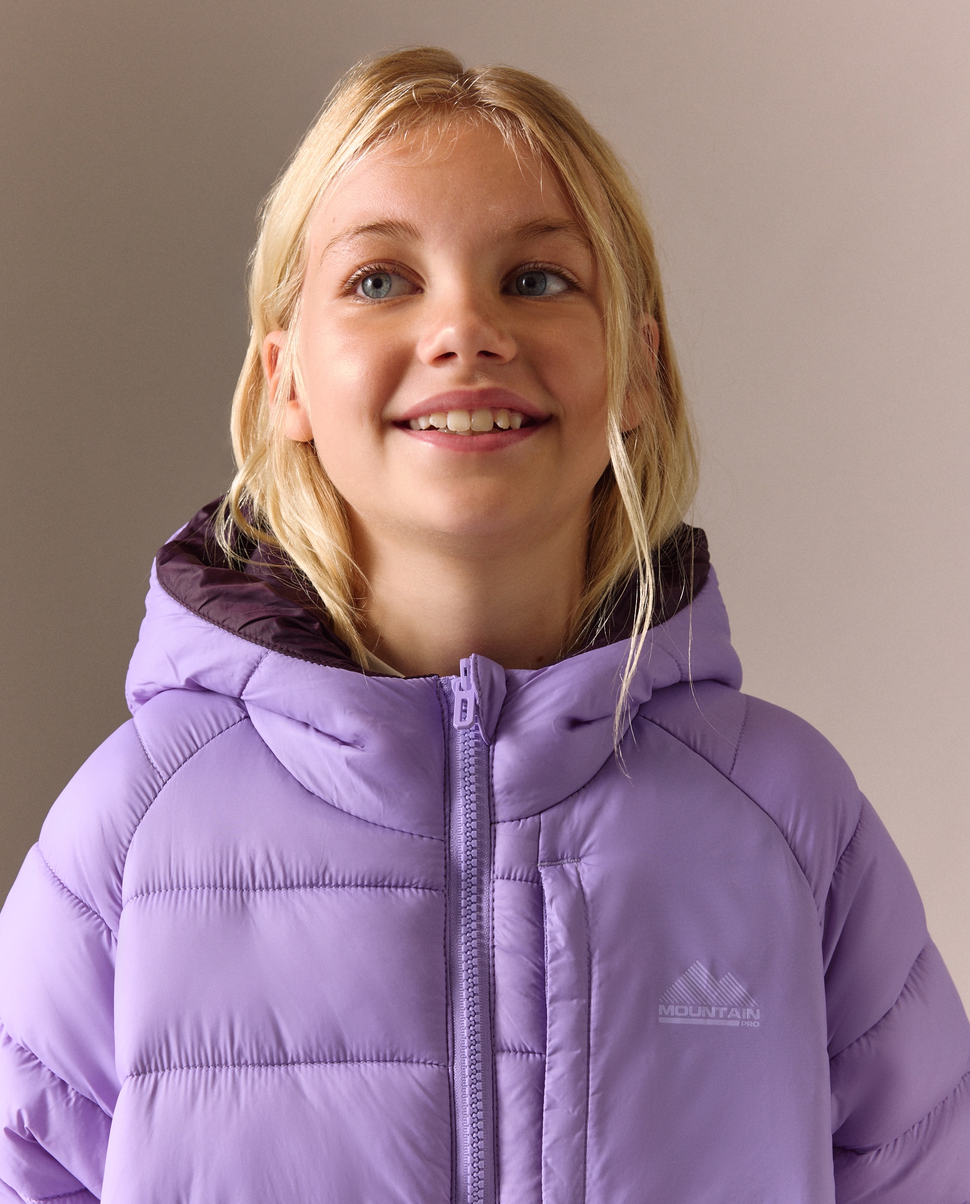 Imagen 4 de Chaqueta reversible de montaña de Mountain Pro de niña - Purpura Purpura