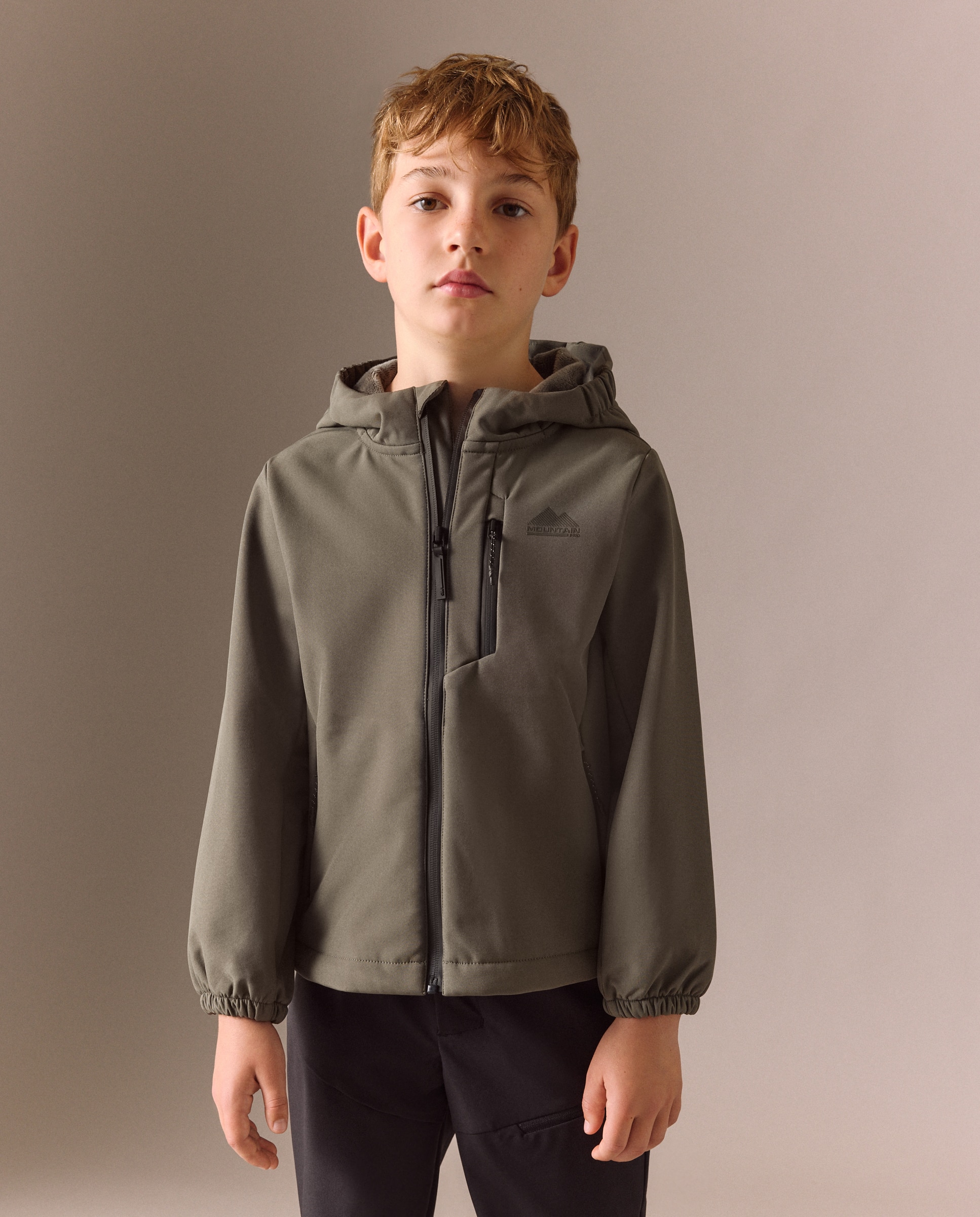 Imagen 0 de Softshell de montaña de Mountain Pro de niño Verde