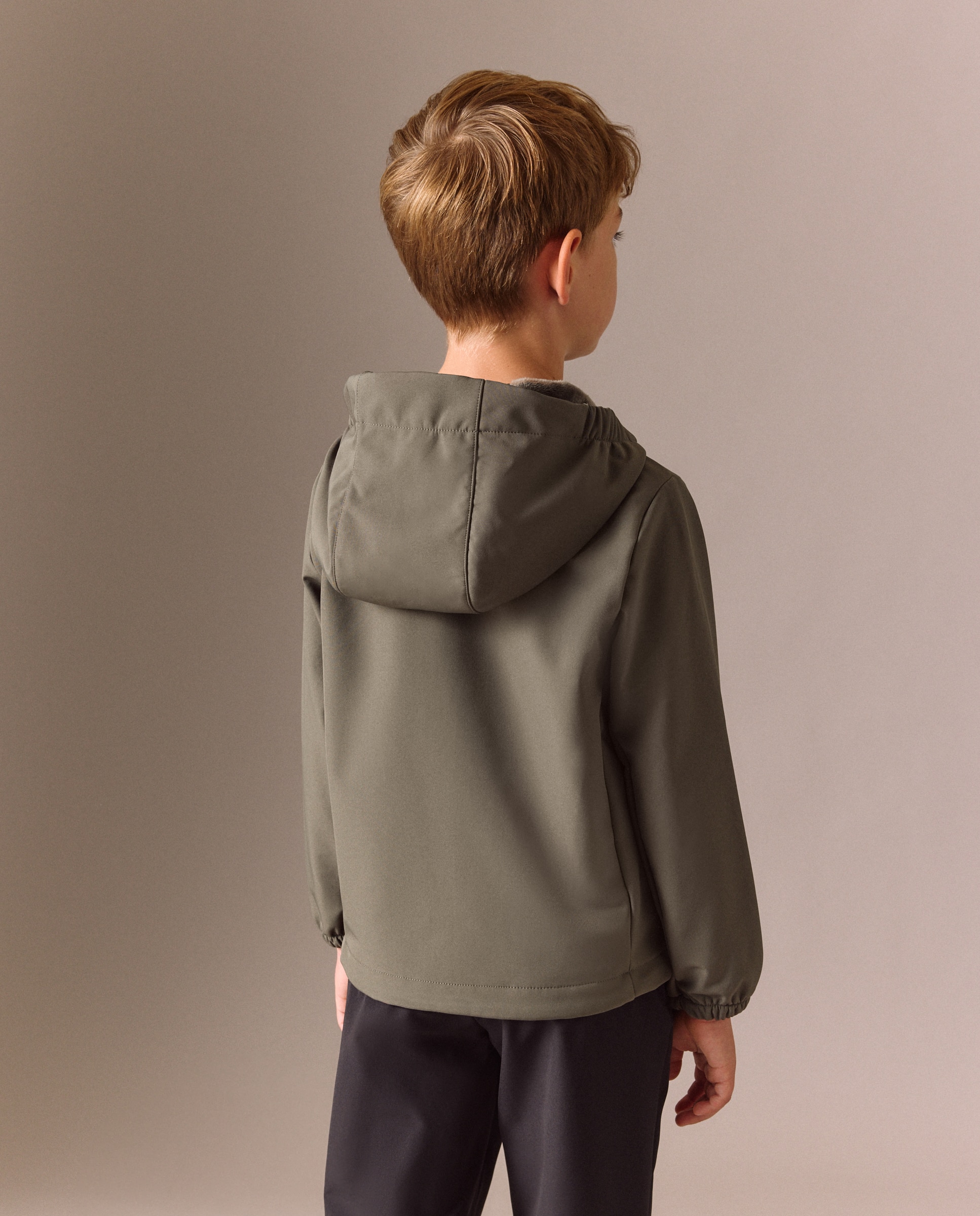 Softshell de montaña de Mountain Pro de niño - Verde Verde-3