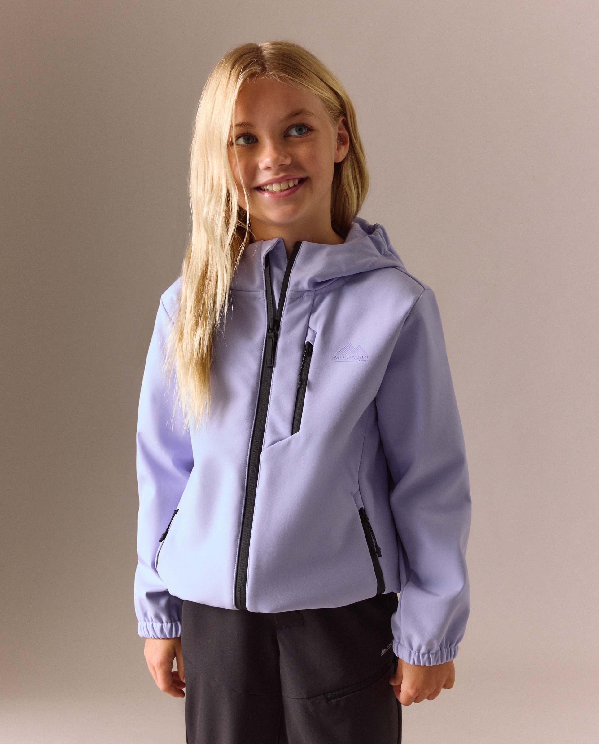 Softshell de montaña de Mountain Pro de niña - 284 Lila 284 Lila-1