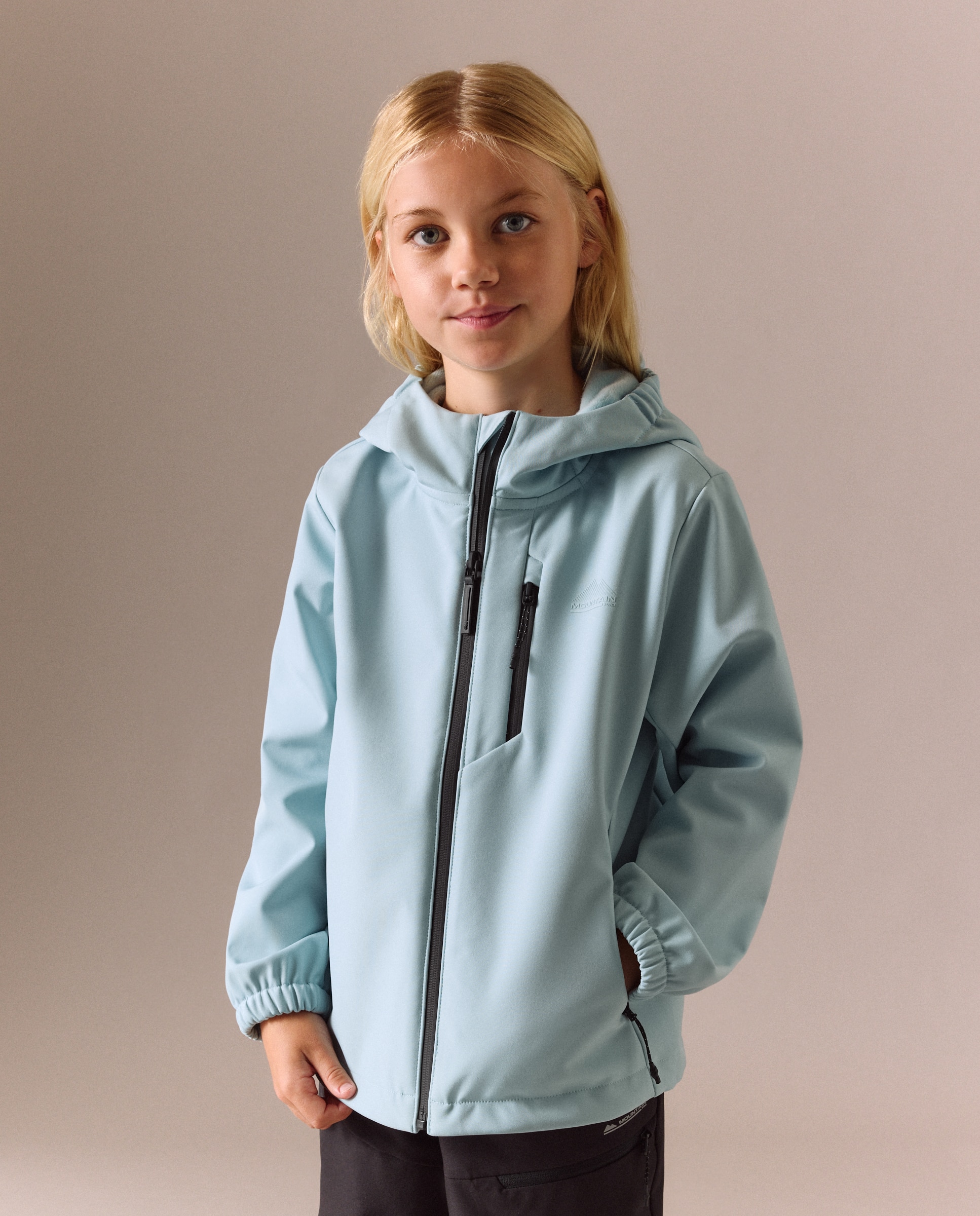 Imagen 0 de Softshell de montaña de Mountain Pro de niña 400 Azul