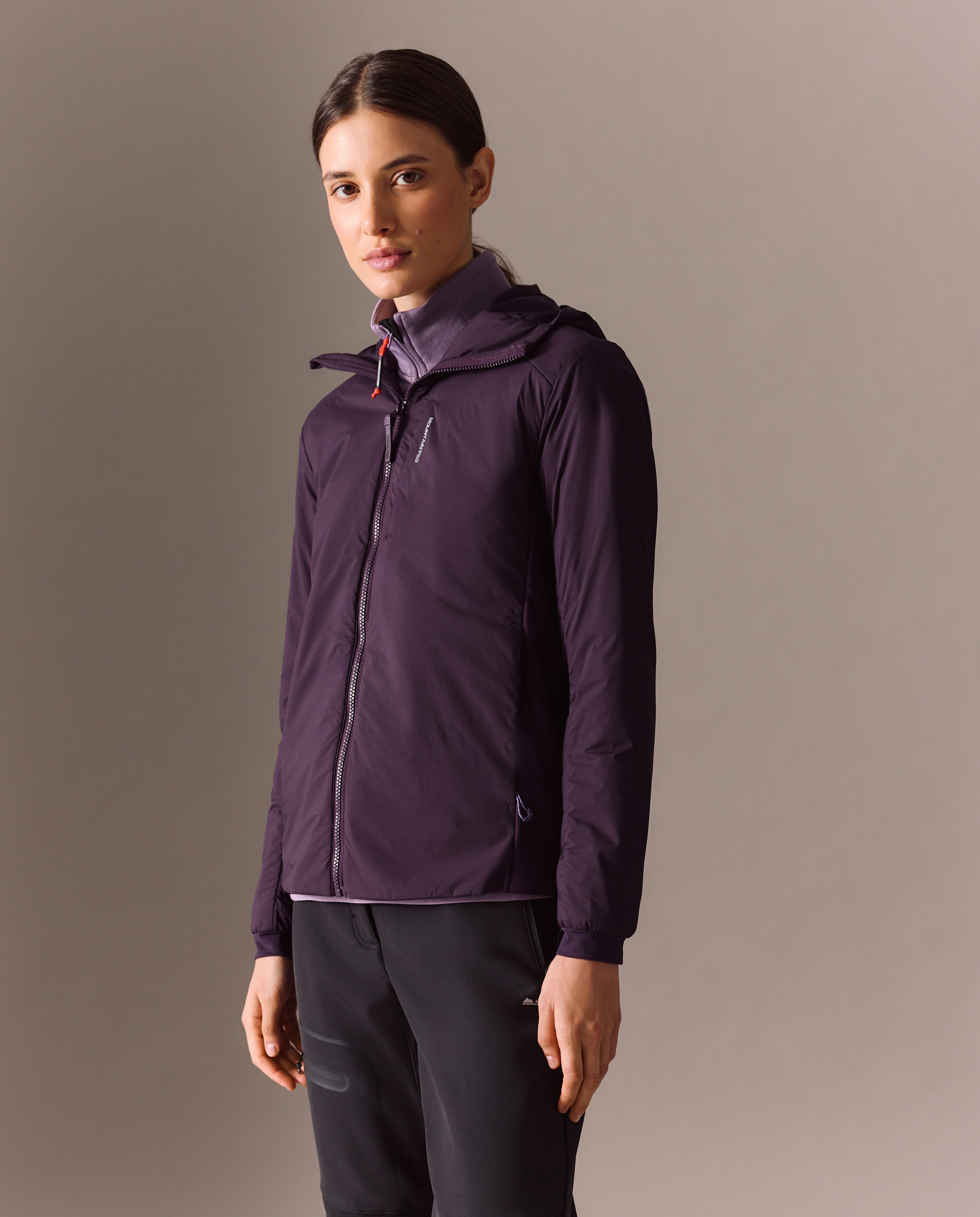 Imagen 1 de Chaqueta de montaña de Mountain Pro de mujer - Burdeos Burdeos