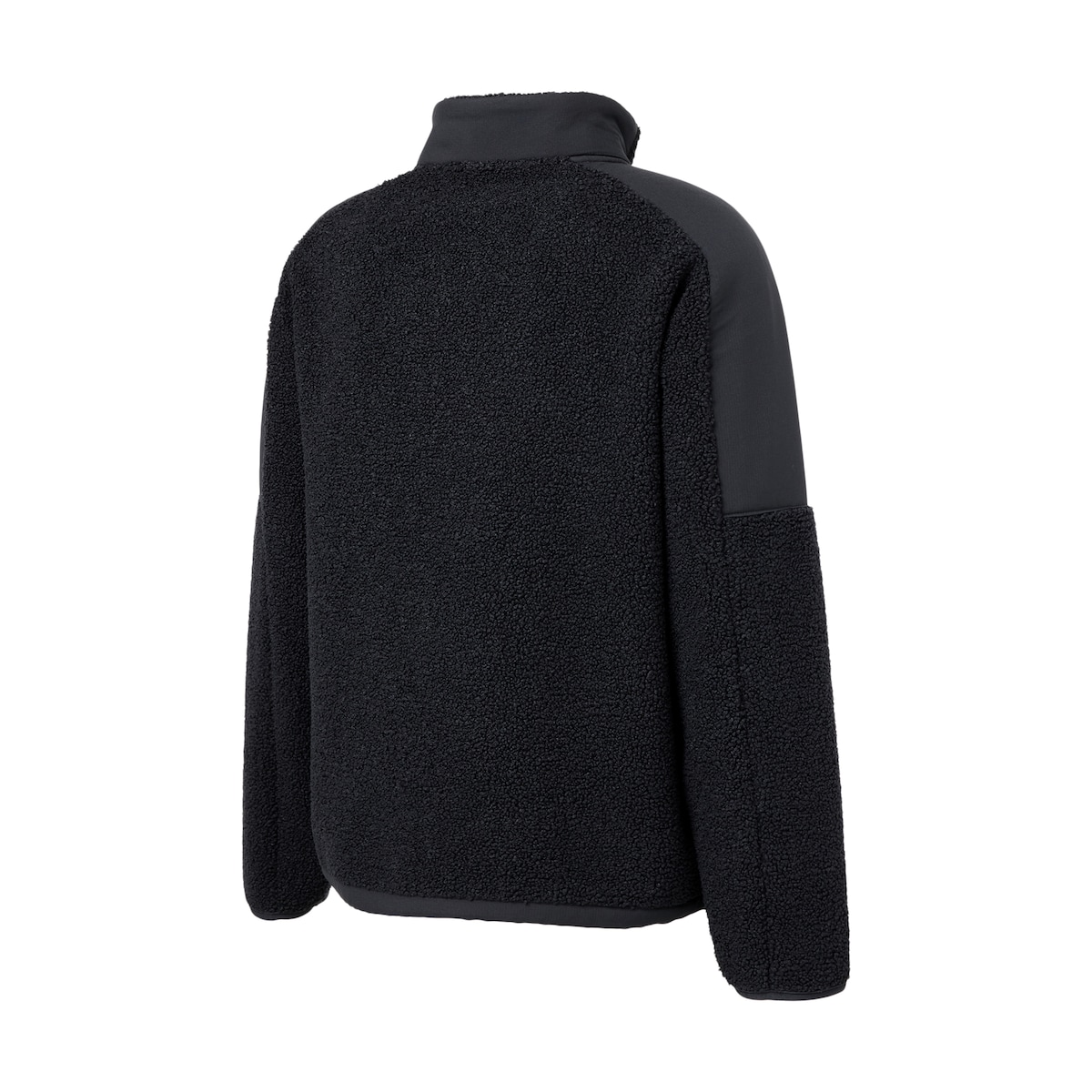 Polar de Pelo de Borrego de Montanha para Homem Preto-5