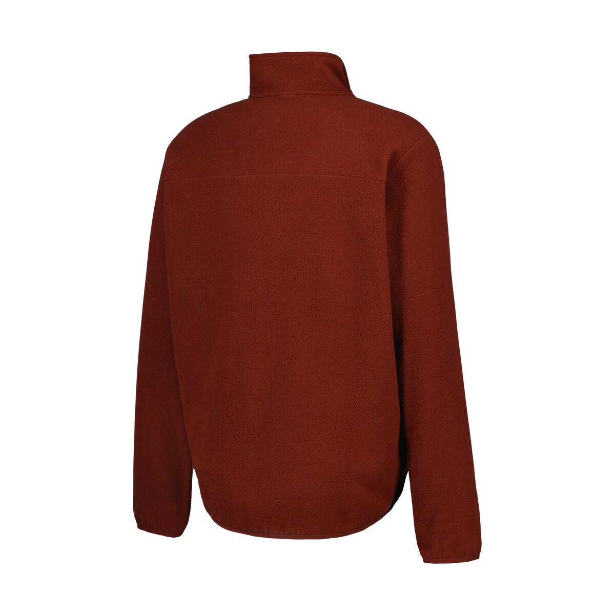 Micro Polar de 1/2 Fecho de Correr de Montanha para Homem Vermelho-5