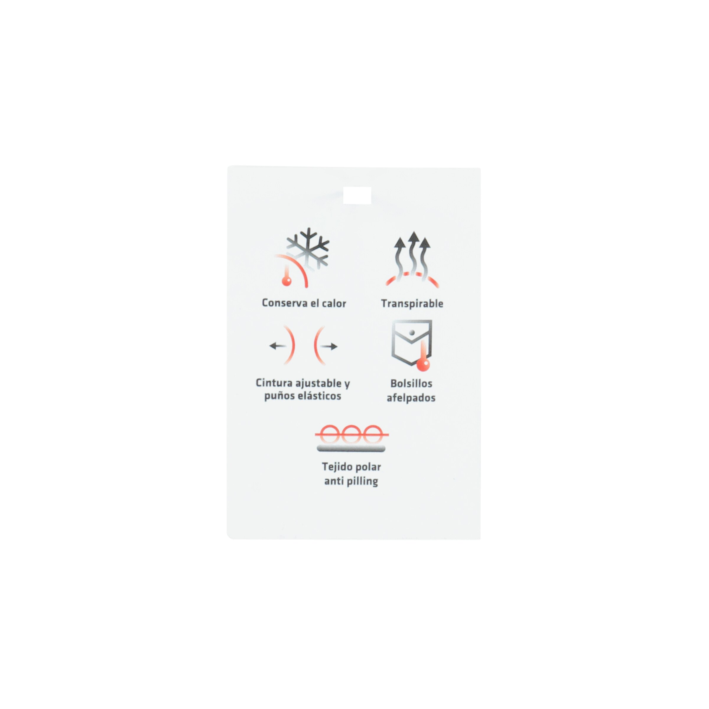 Polar de Montanha de Homem Castanho-escuro-6