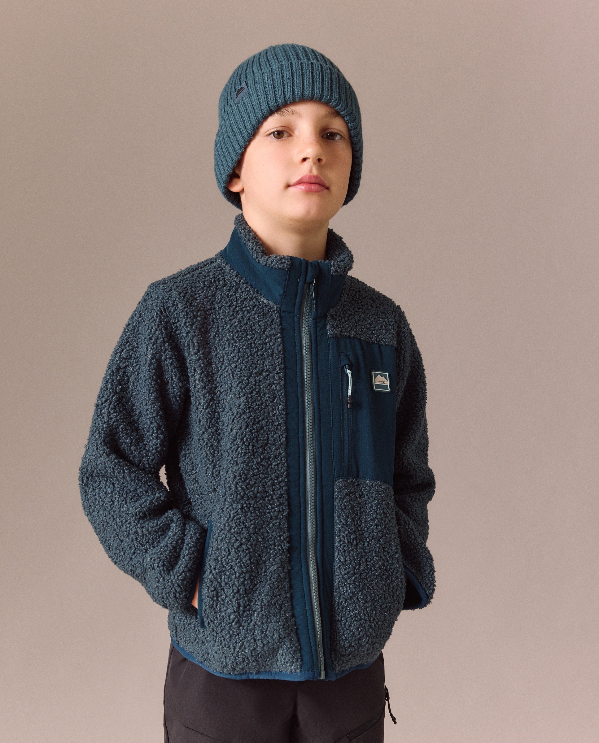 Imagen 1 de Chaqueta de montaña de Mountain Pro de niño - 400 Azul 400 Azul