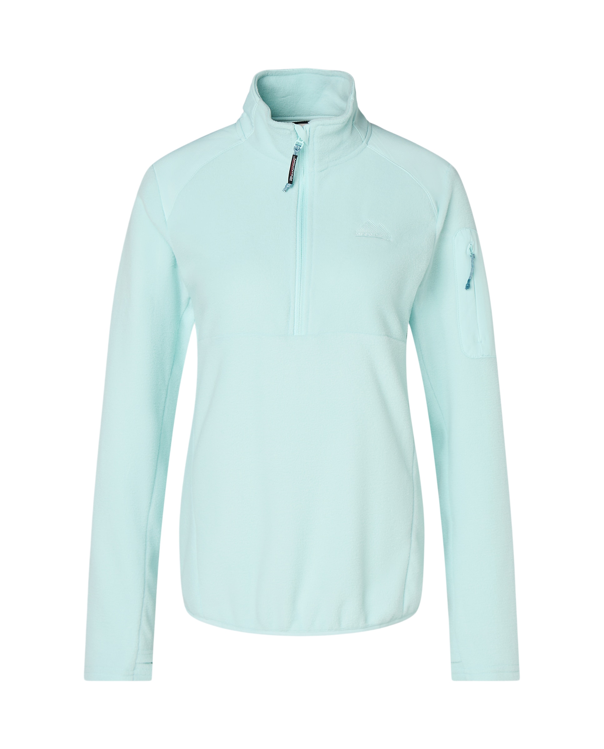 Micropolar de 1/2 cremallera de montaña de Mountain Pro de mujer - 450 Turquesa 450 Turquesa-4