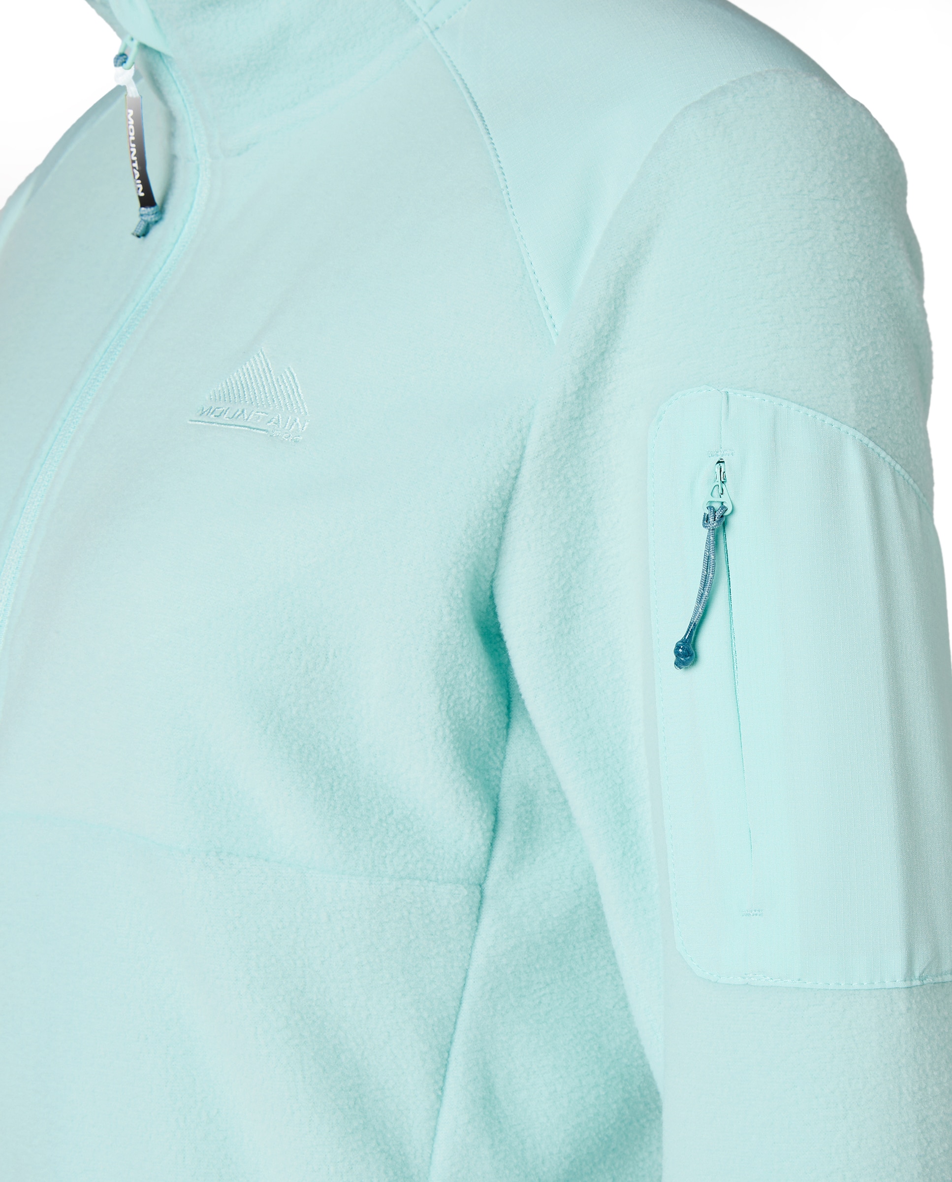 Micropolar de 1/2 cremallera de montaña de Mountain Pro de mujer - 450 Turquesa 450 Turquesa-6