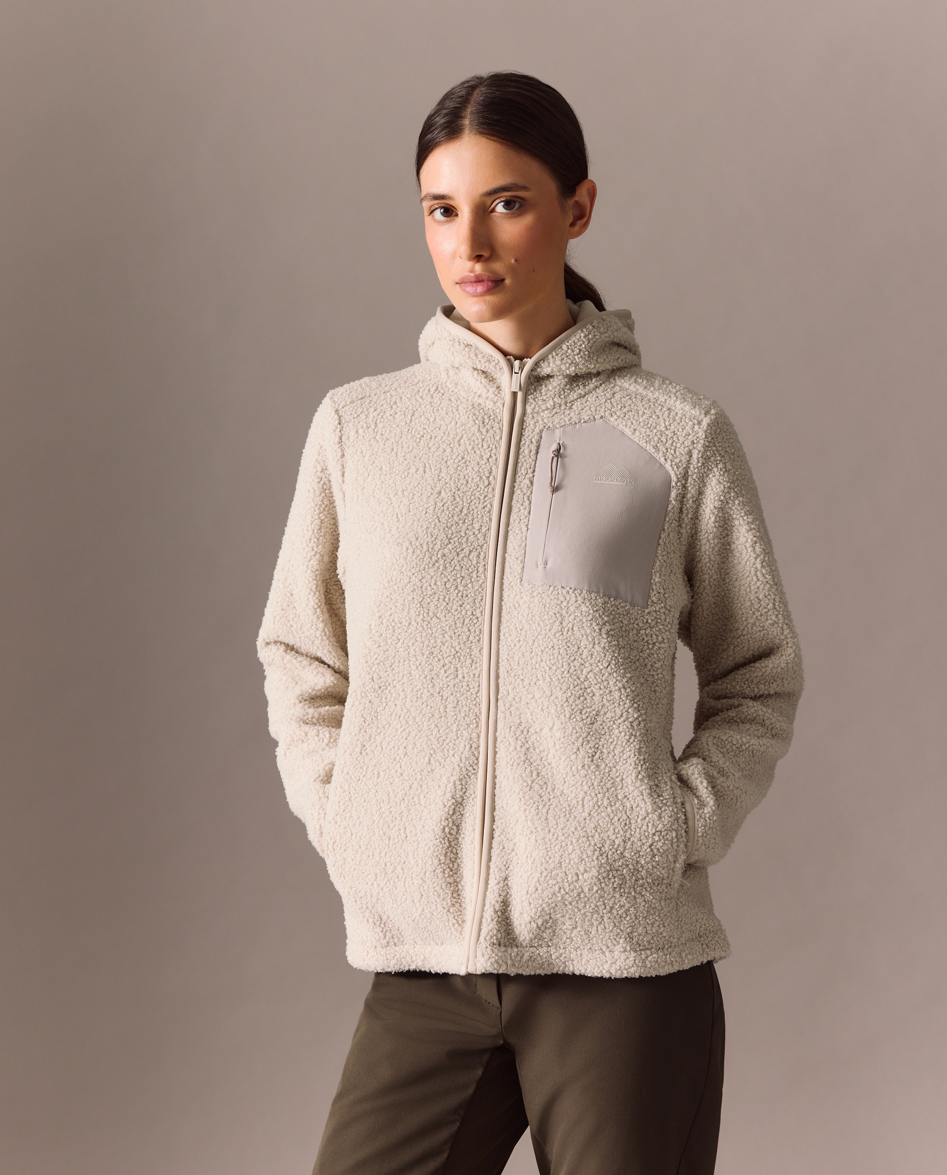 Forro polar de borrego de montaña de Mountain Pro de mujer - 730 Camel 730 Camel-1