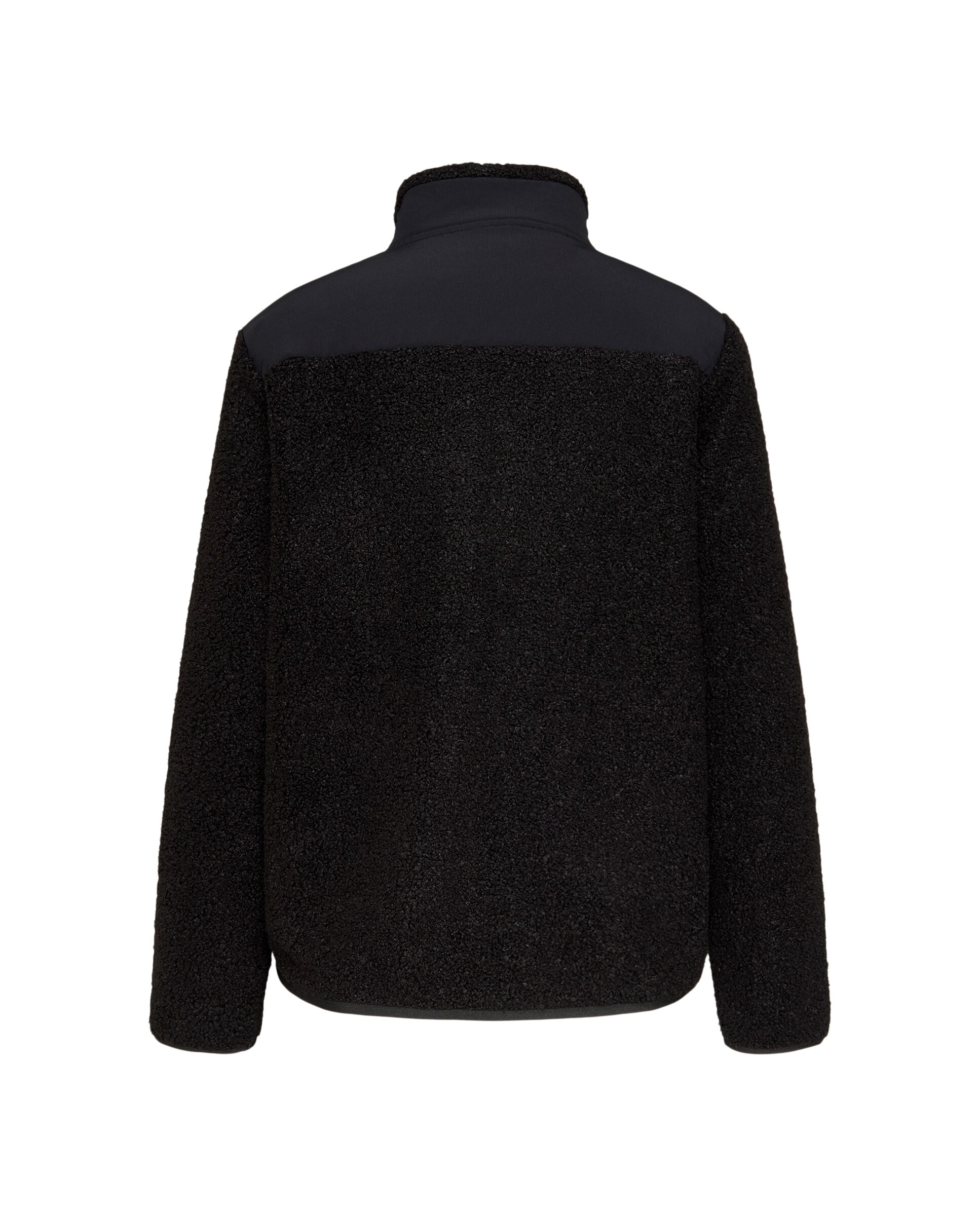 Polar de Pelo de Borrego de Montanha para Homem Preto-3