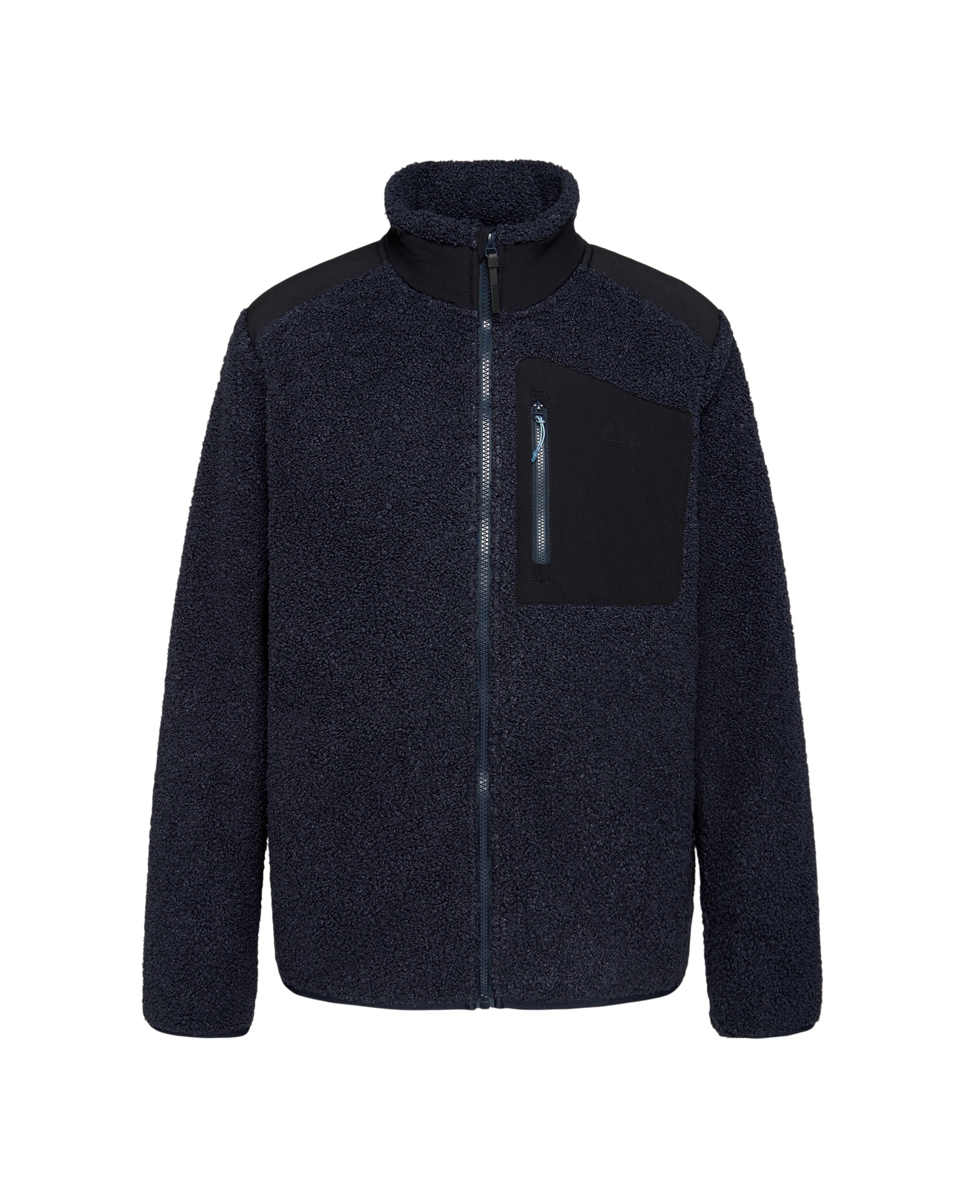 Polar de Pelo de Borrego de Montanha para Homem Azul-marinho-3