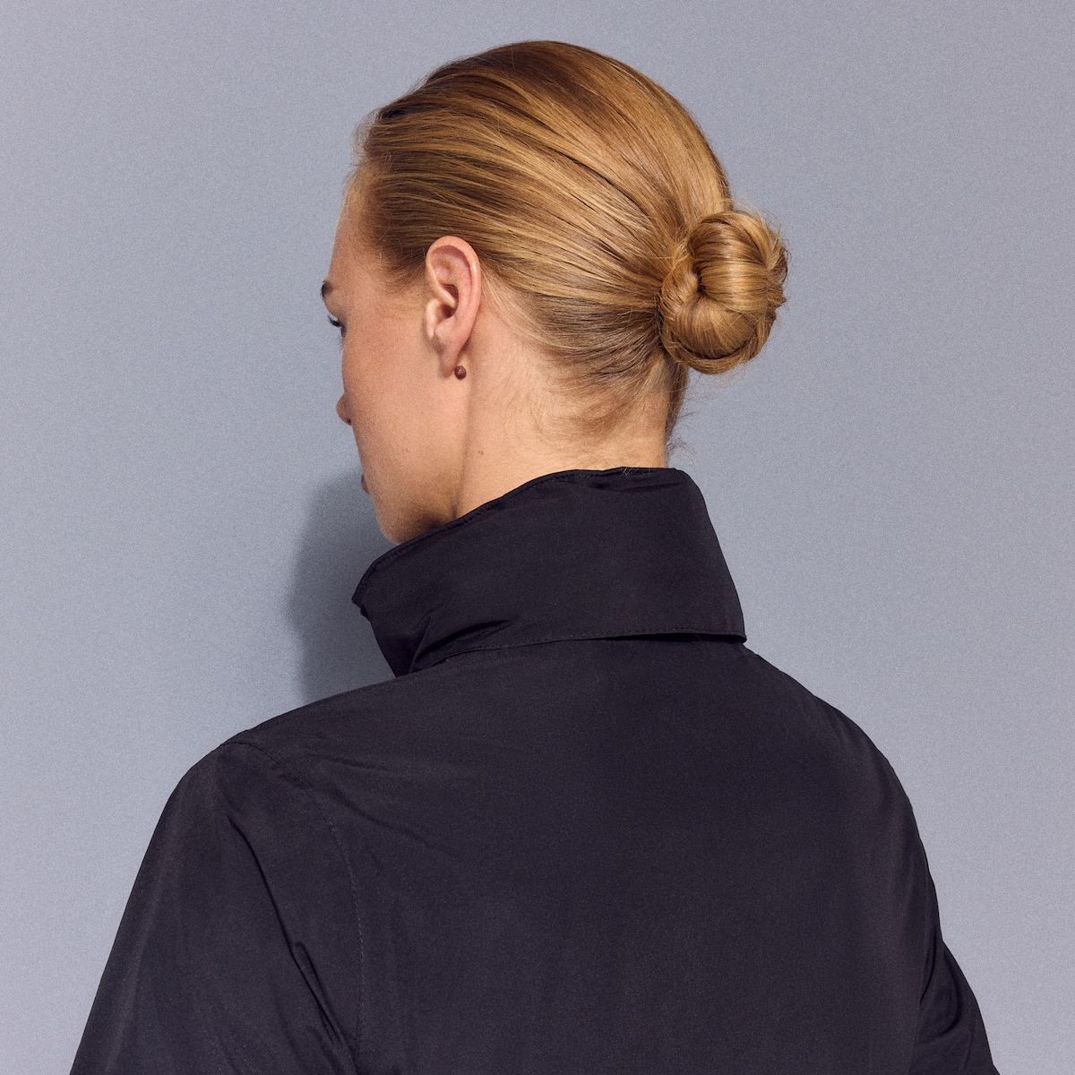 Impermeável 3K/3K de Montanha de Mulher Preto-4