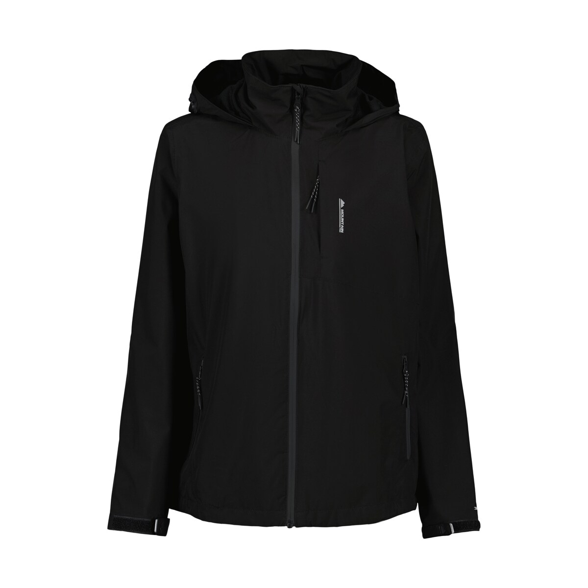 Impermeável 3K/3K de Montanha de Mulher Preto-5