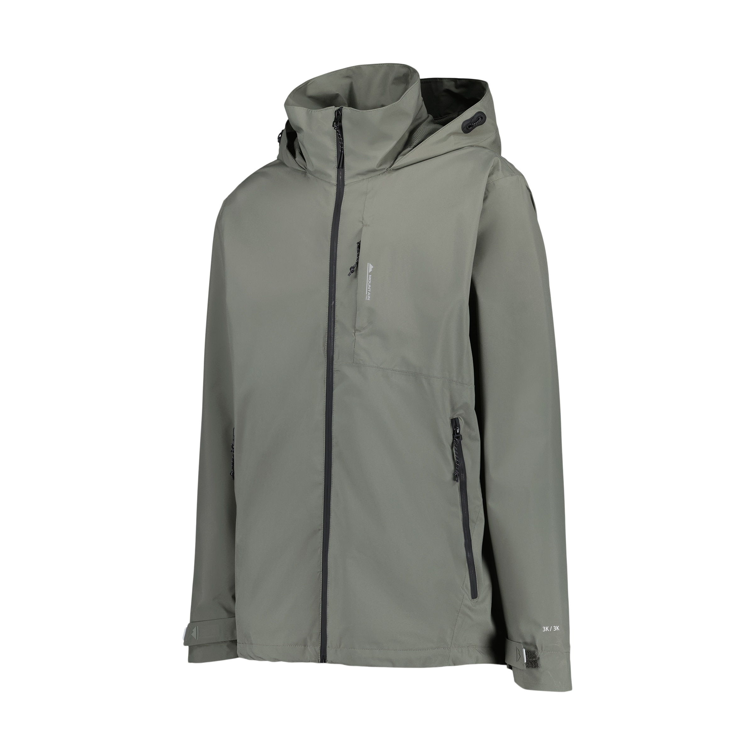 Casaco 3K/3K Impermeável de Montanha Mountain Pro Verde-5