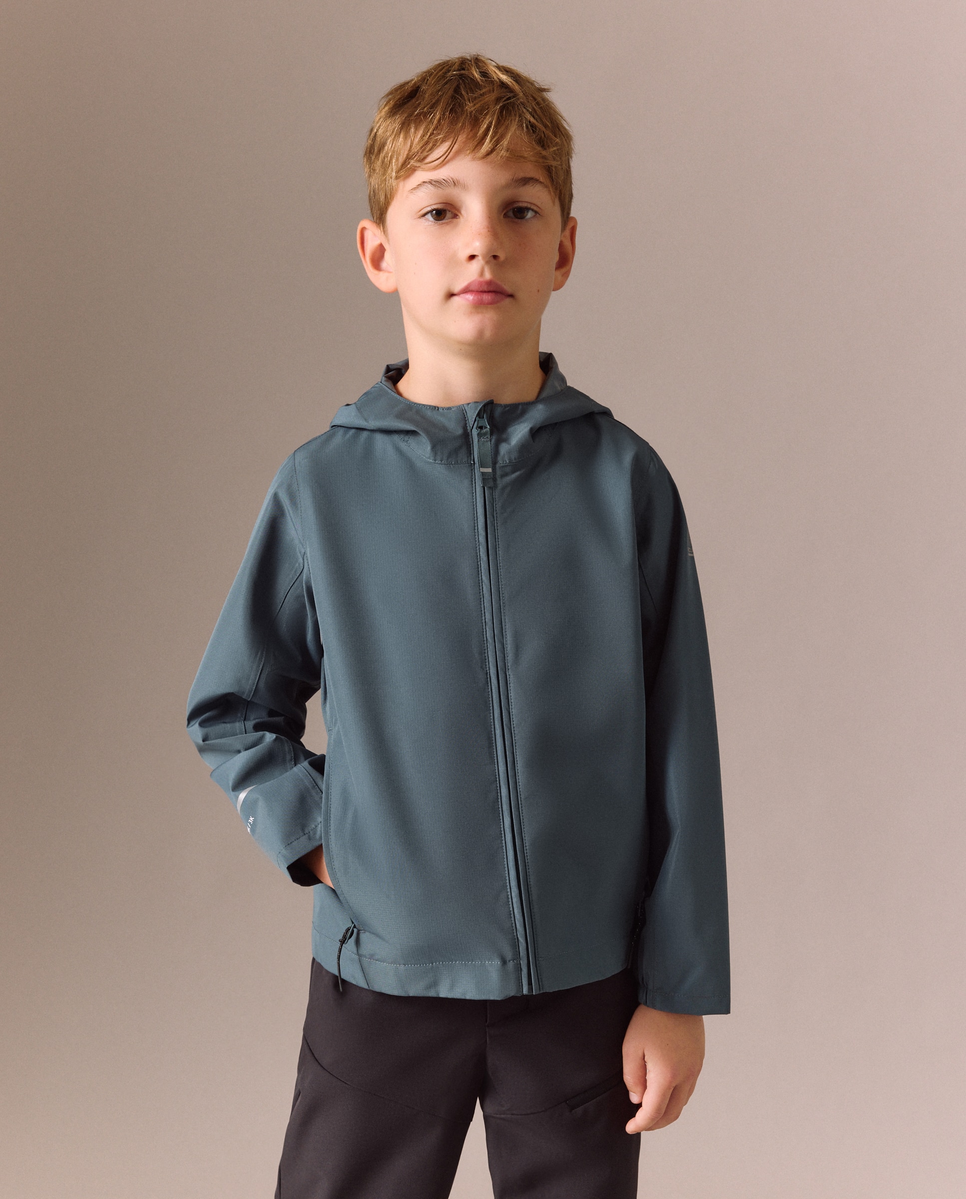 Imagen 0 de Impermeable 3K/3K de montaña de Mountain Pro de niño 400 Azul