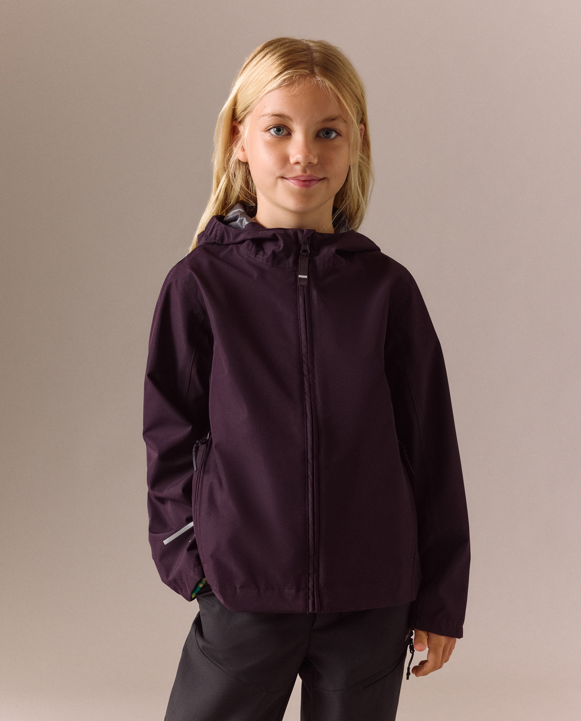Imagen 0 de Impermeable 3K/3K de montaña de Mountain Pro de niña Purpura
