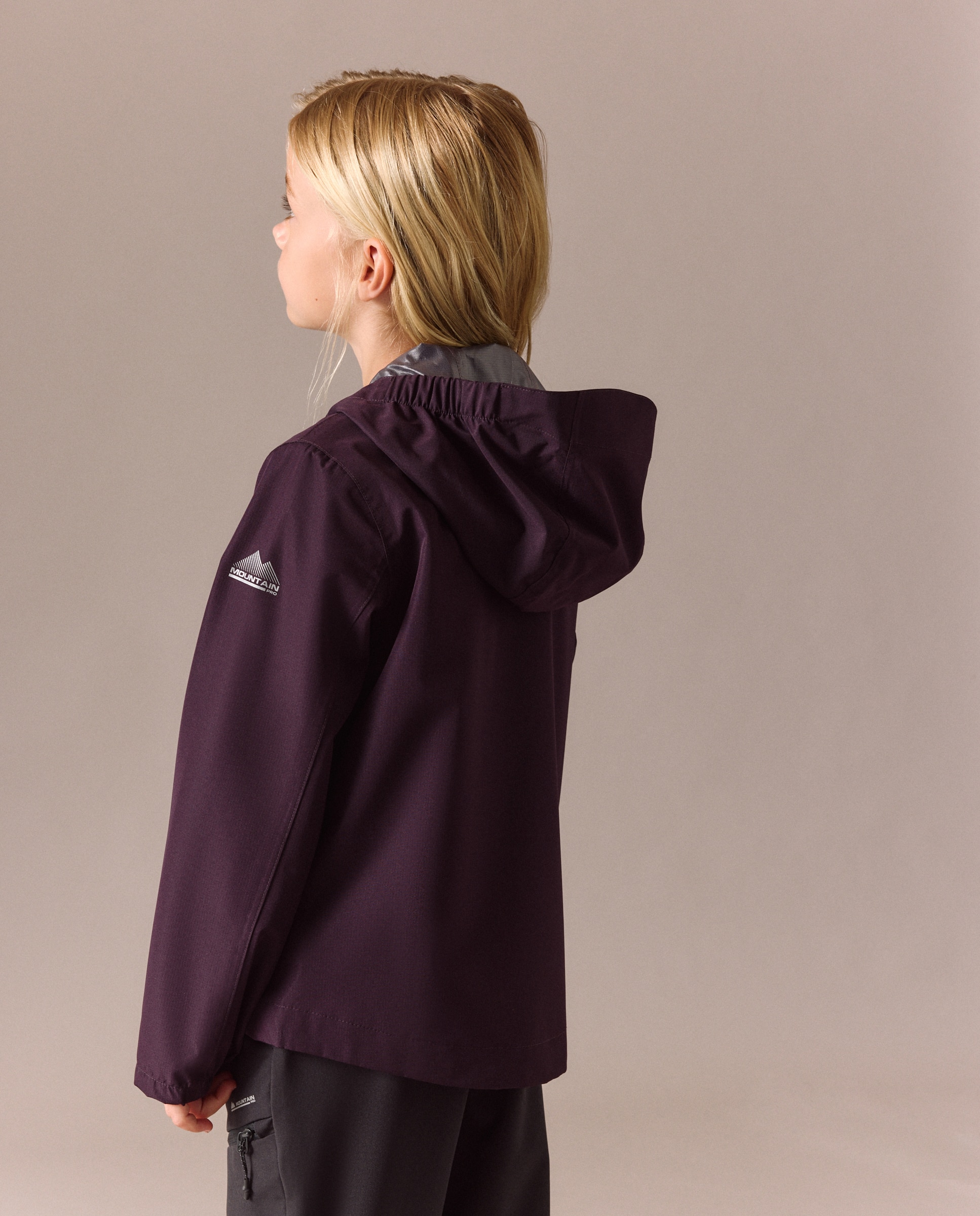 Imagen 3 de Impermeable 3K/3K de montaña de Mountain Pro de niña - Purpura Purpura